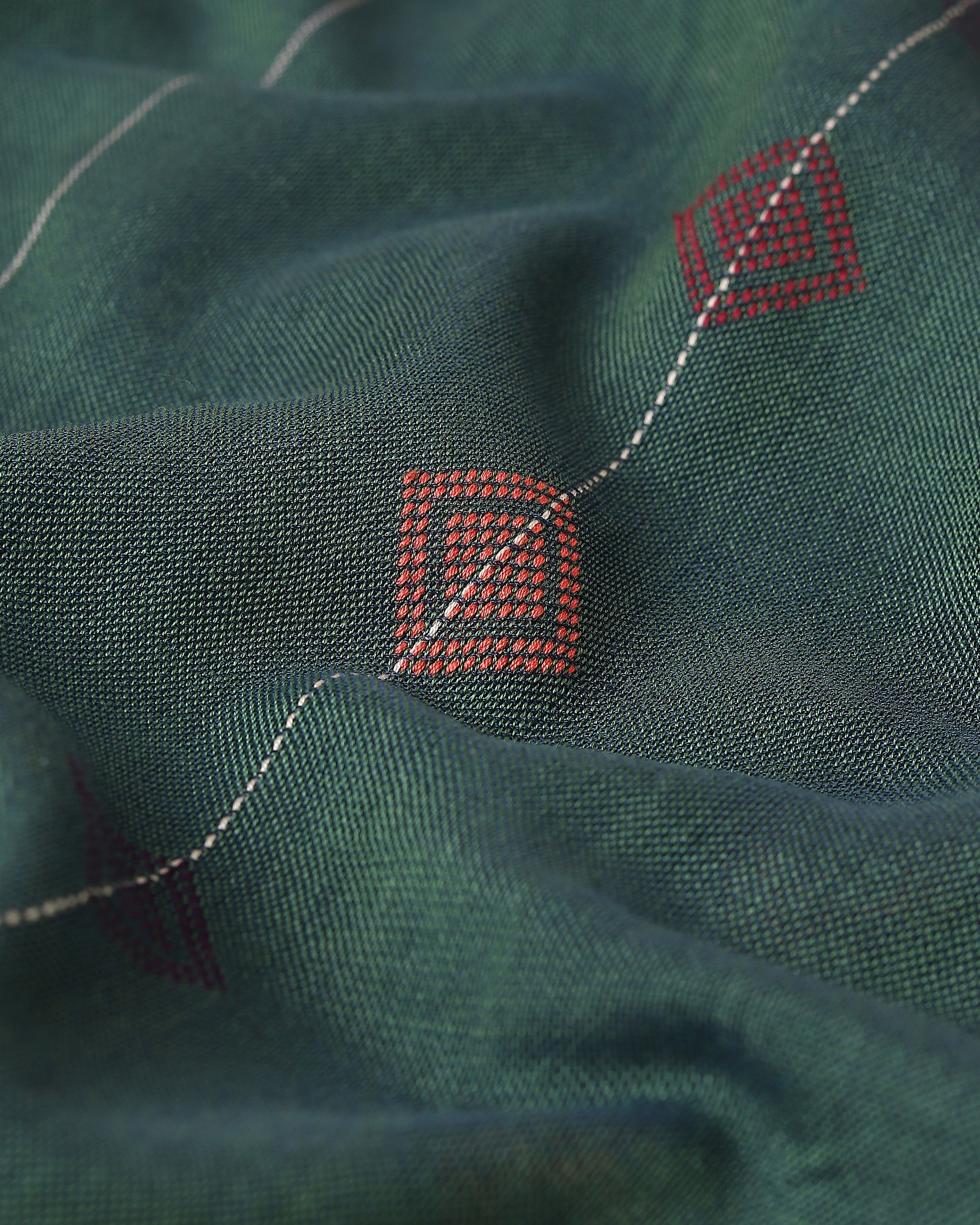 Kishkindha Bhujodi Extra Weft Cotton Saree