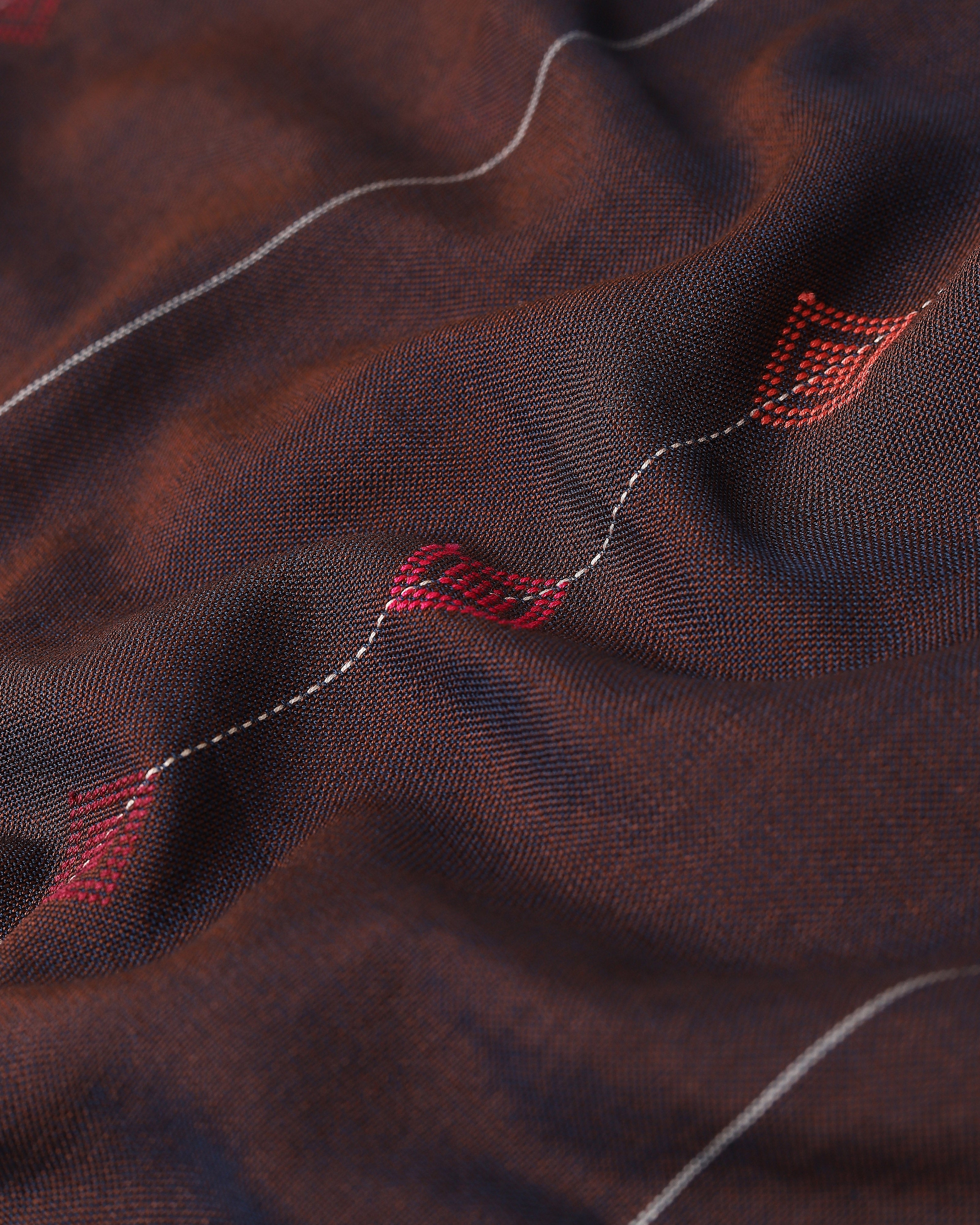 Kishkindha Bhujodi Extra Weft Cotton Saree