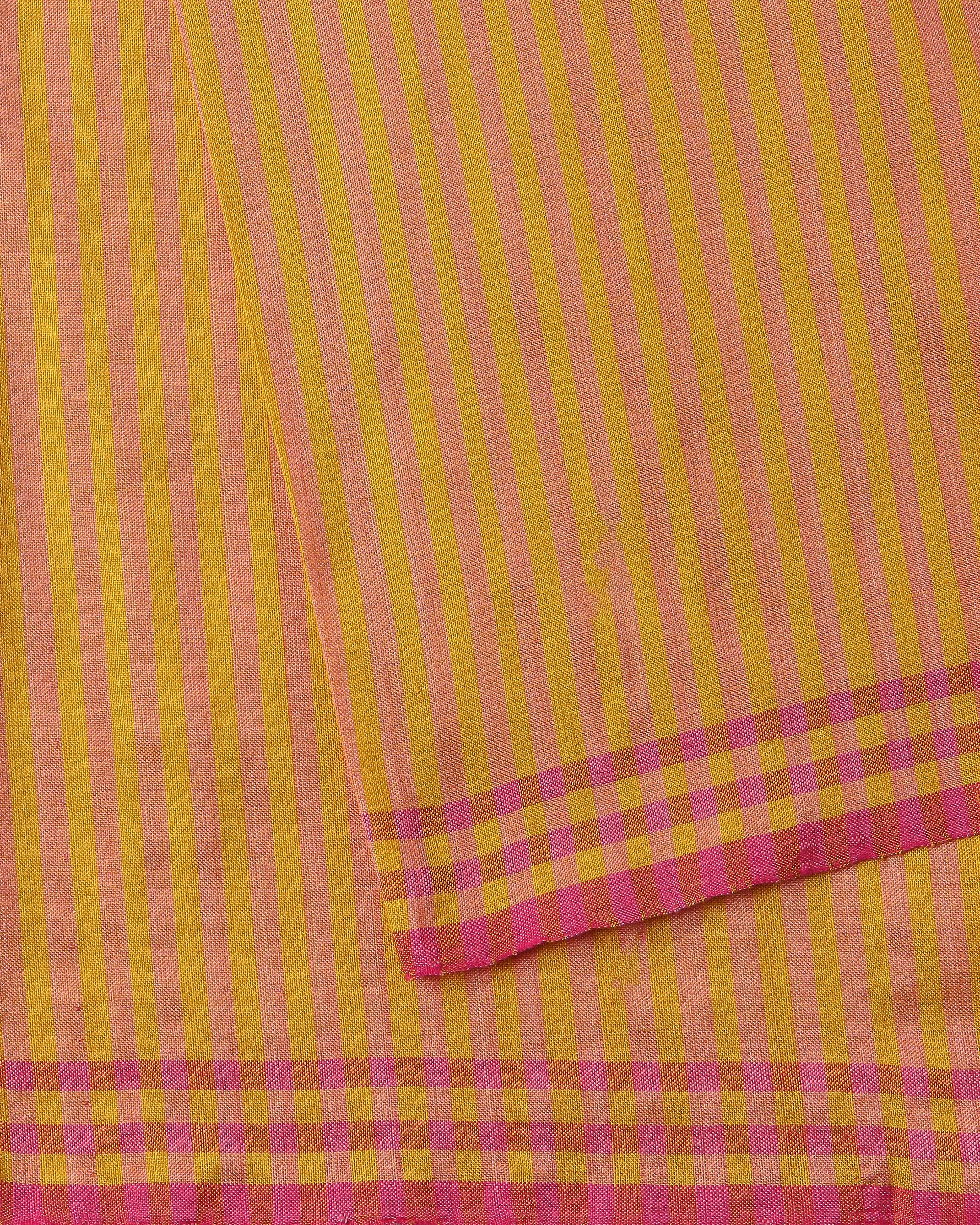 Kamila Bhujodi Extra Weft Cotton Silk Saree