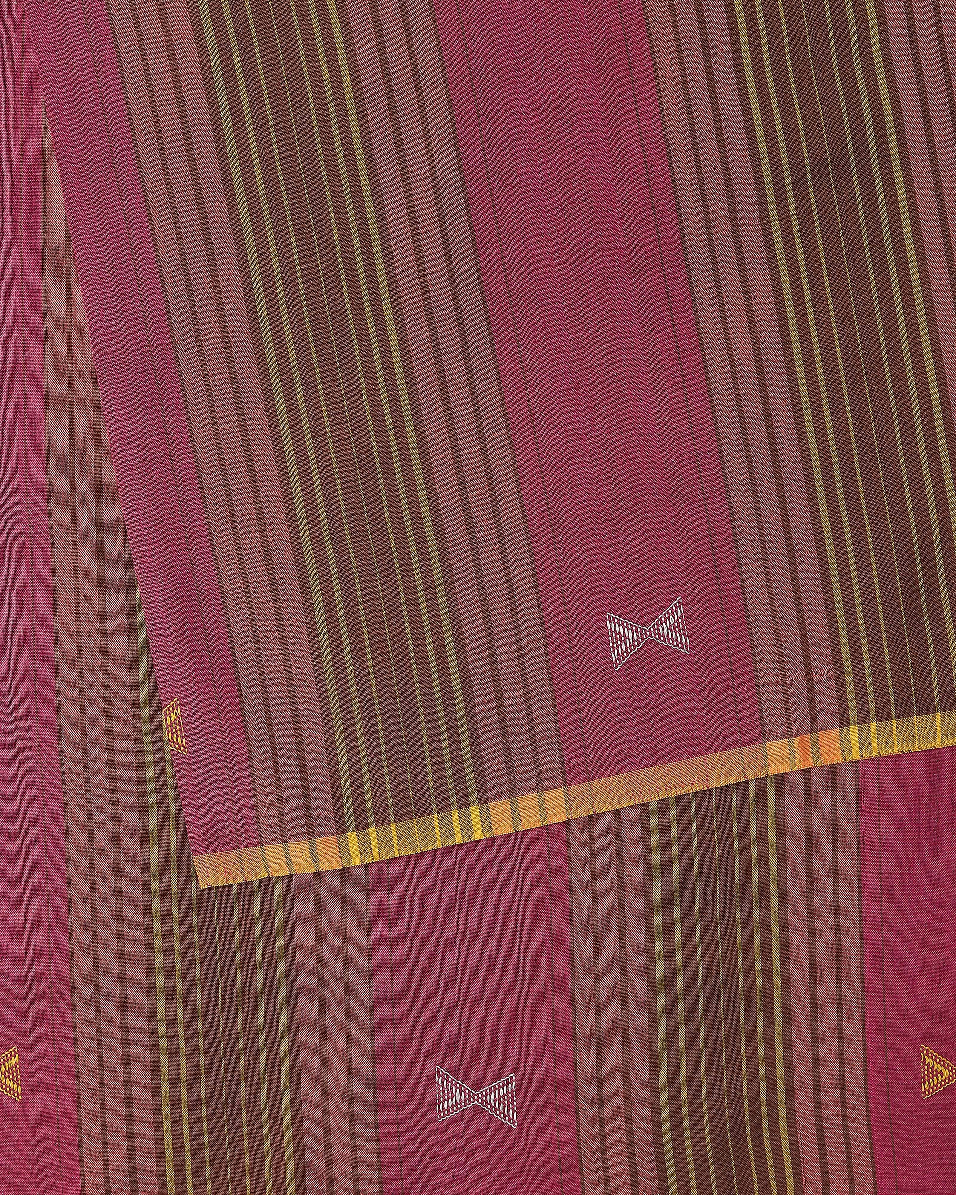 Mahir Bhujodi Extra Weft Cotton Saree