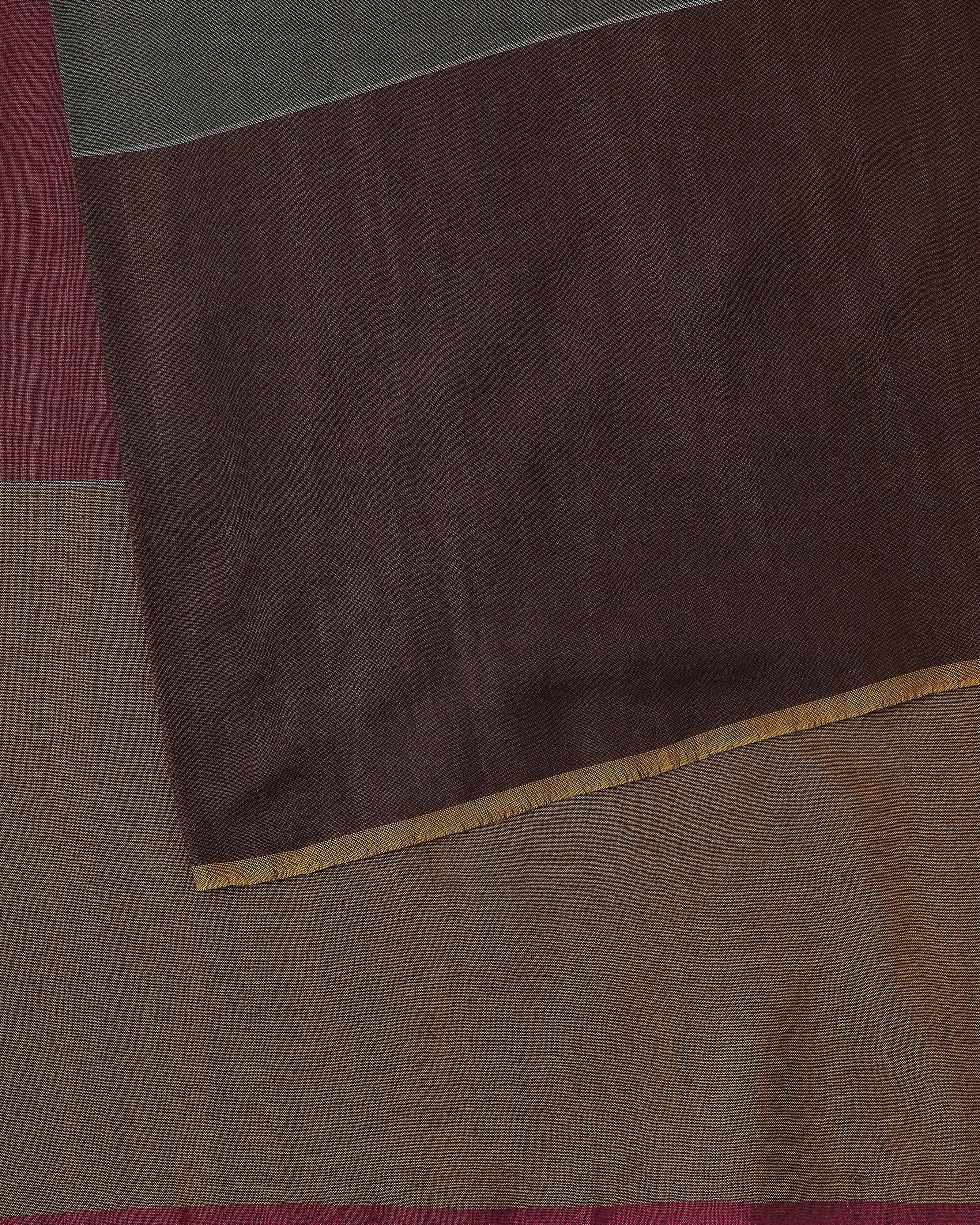 Reina Bhujodi Extra Weft Cotton Saree