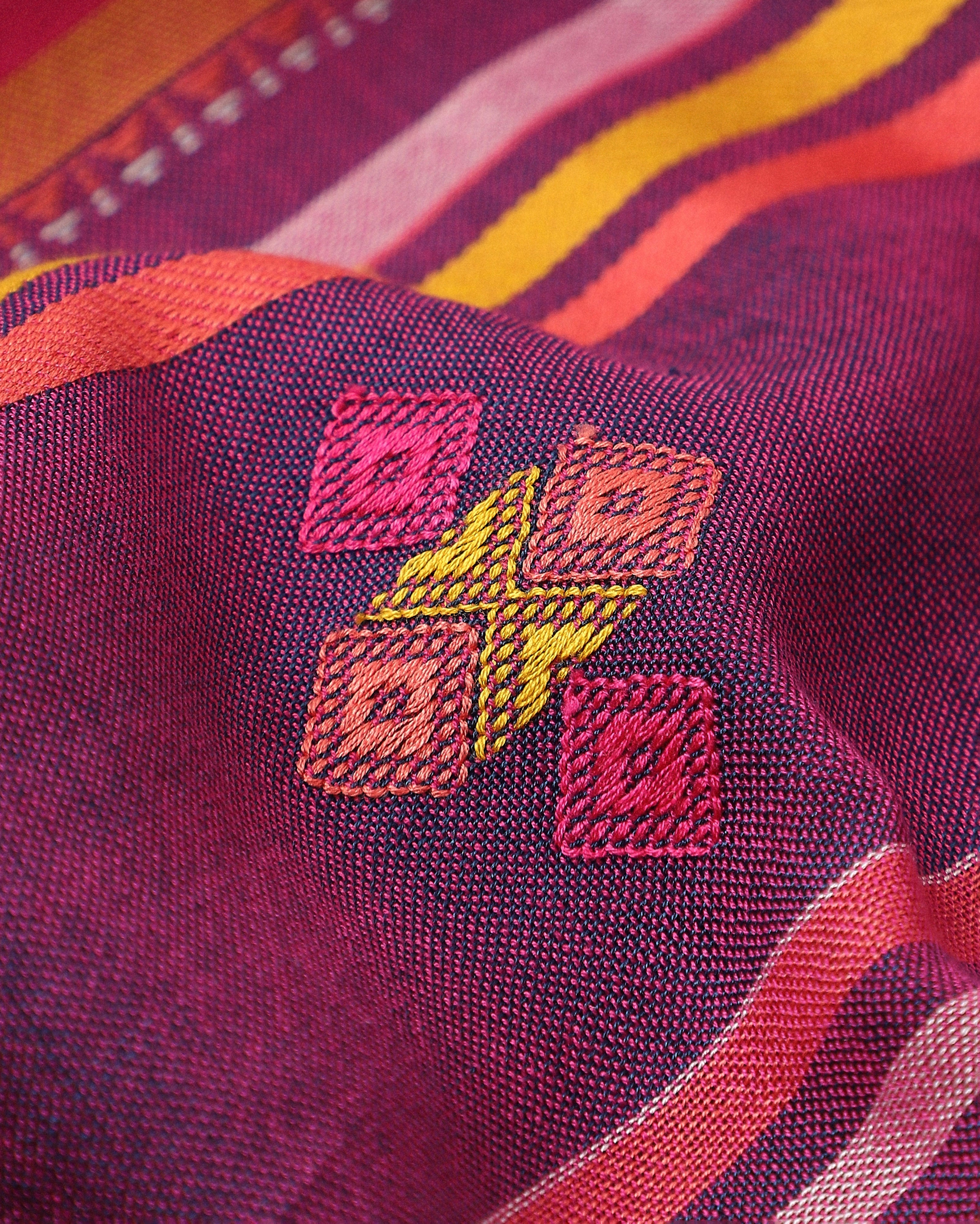 Spectra Bhujodi Extra Weft Cotton Saree