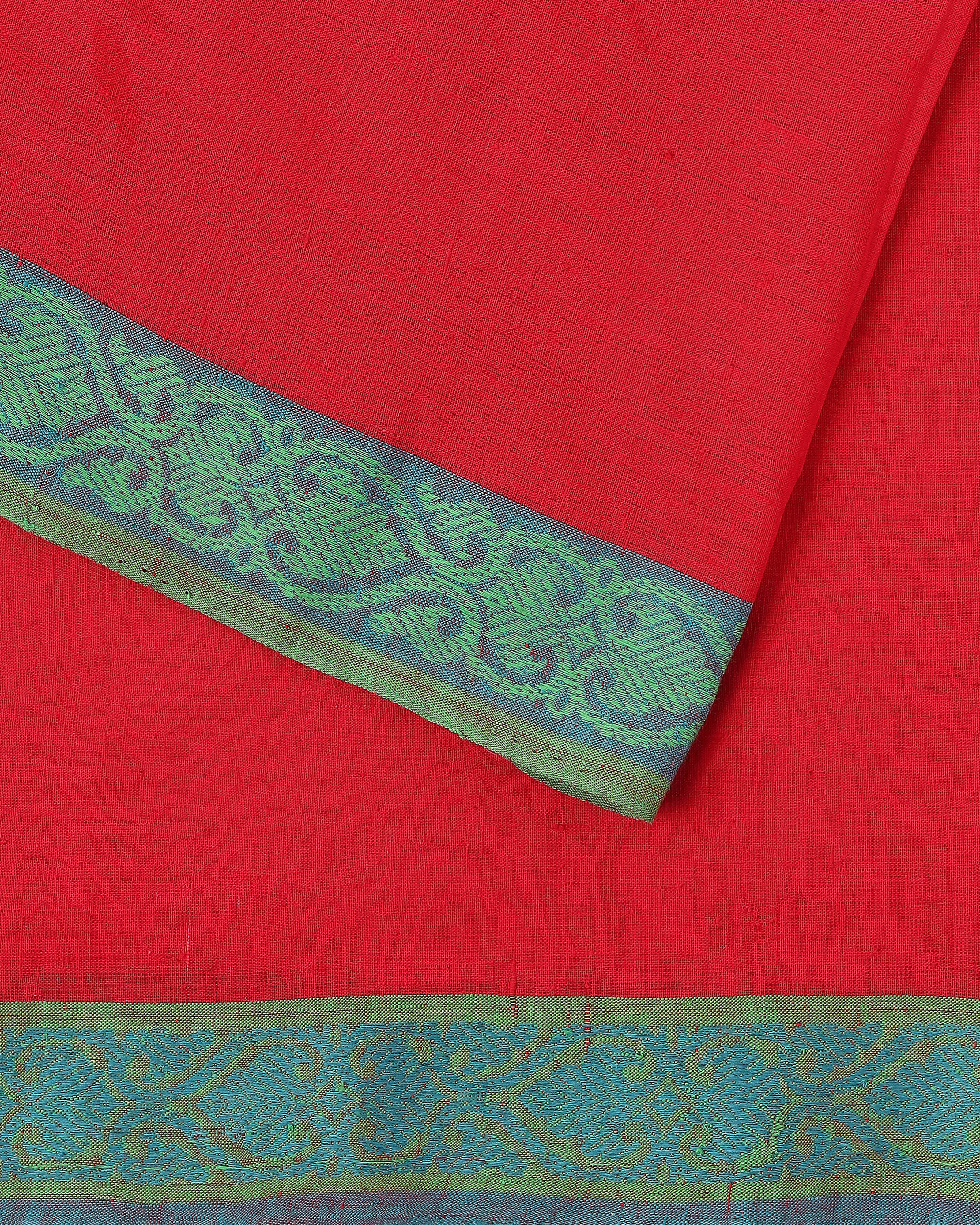 Dhvani Pulagurtha Jacquard Cotton Saree