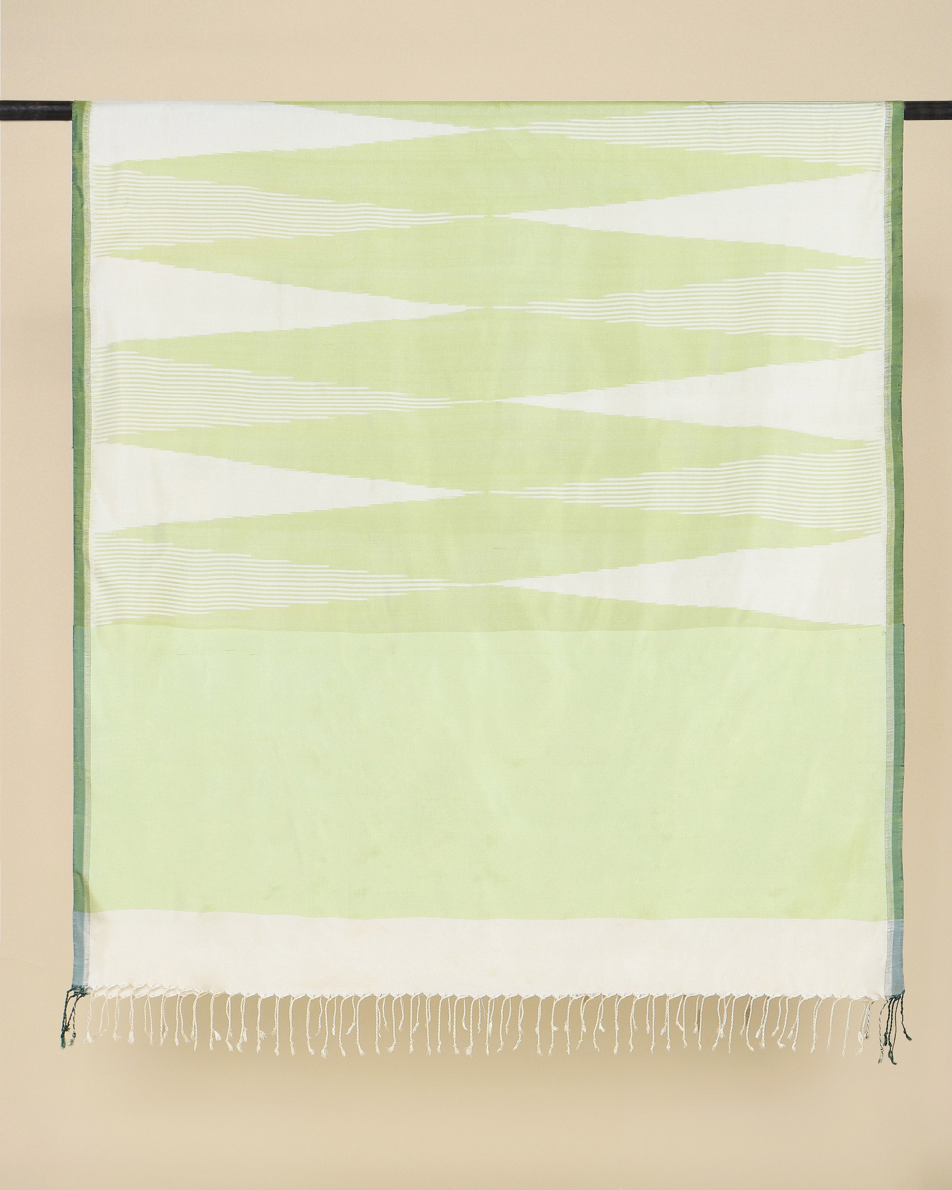 Golda Pochampally Weft Ikat Silk Dupatta