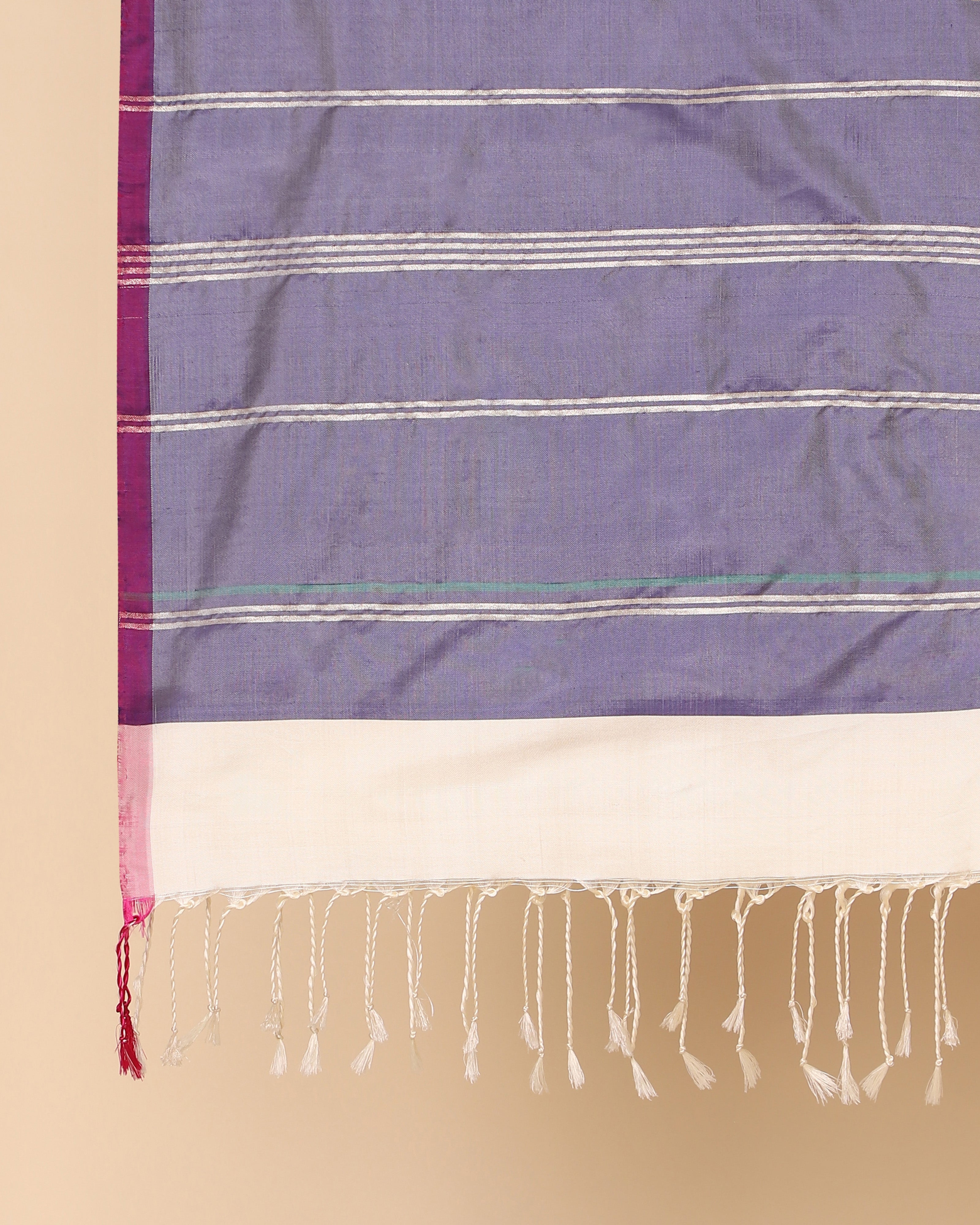 Mumtaz Pochampally Weft Ikat Silk Dupatta