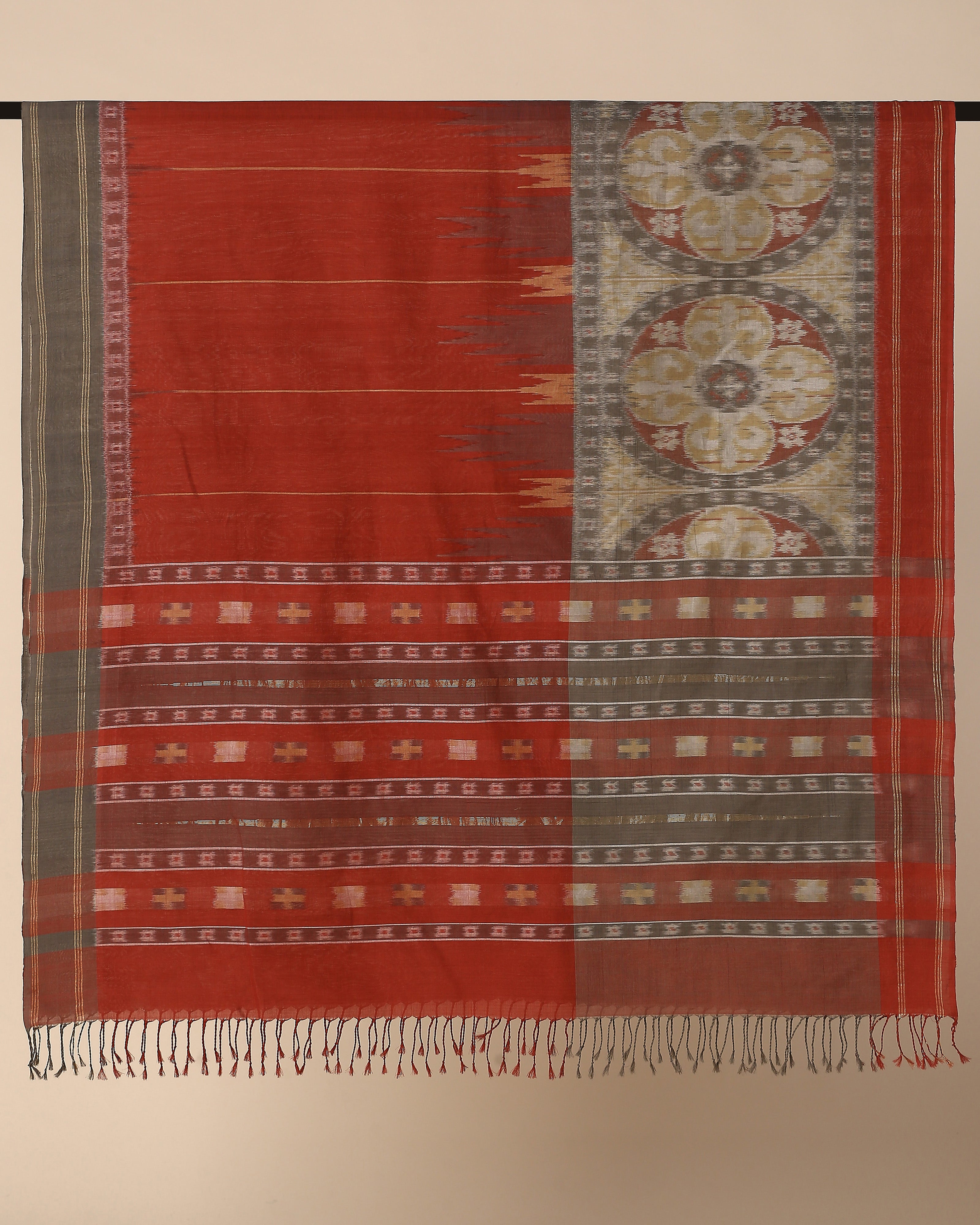 Farida Pochampally Weft Ikat Cotton Dupatta