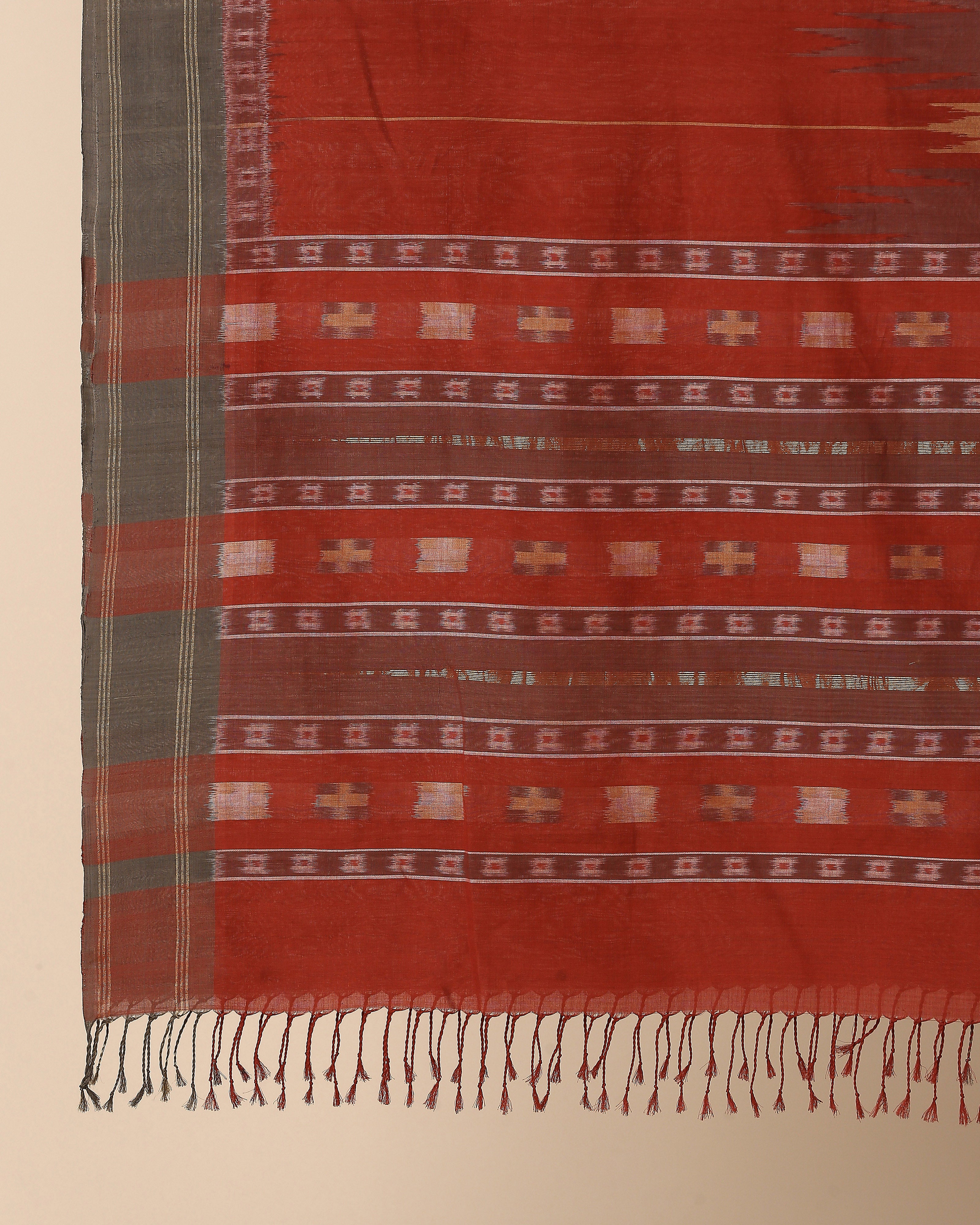 Farida Pochampally Weft Ikat Cotton Dupatta