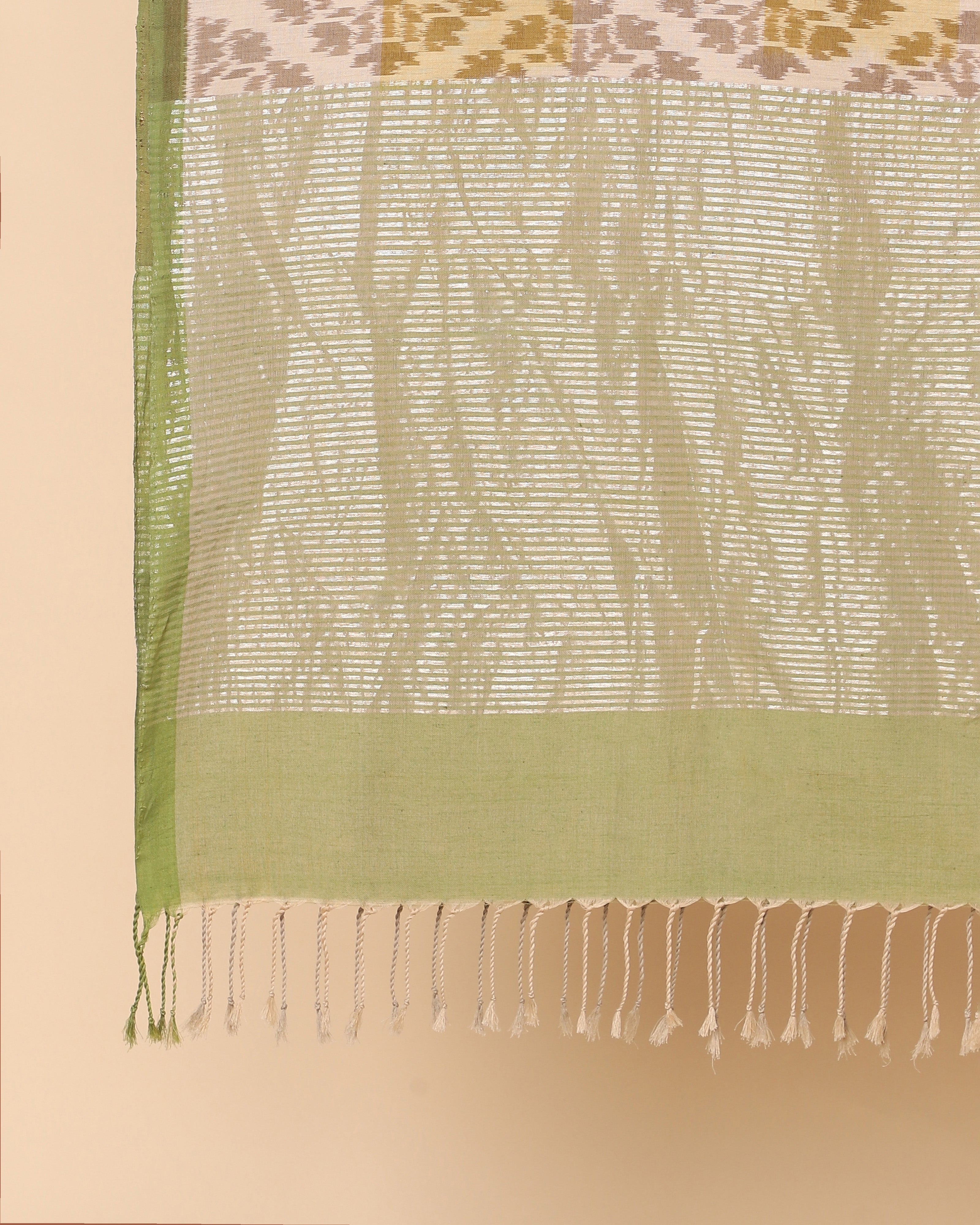 Myaan Pochampally Weft Ikat Cotton Dupatta