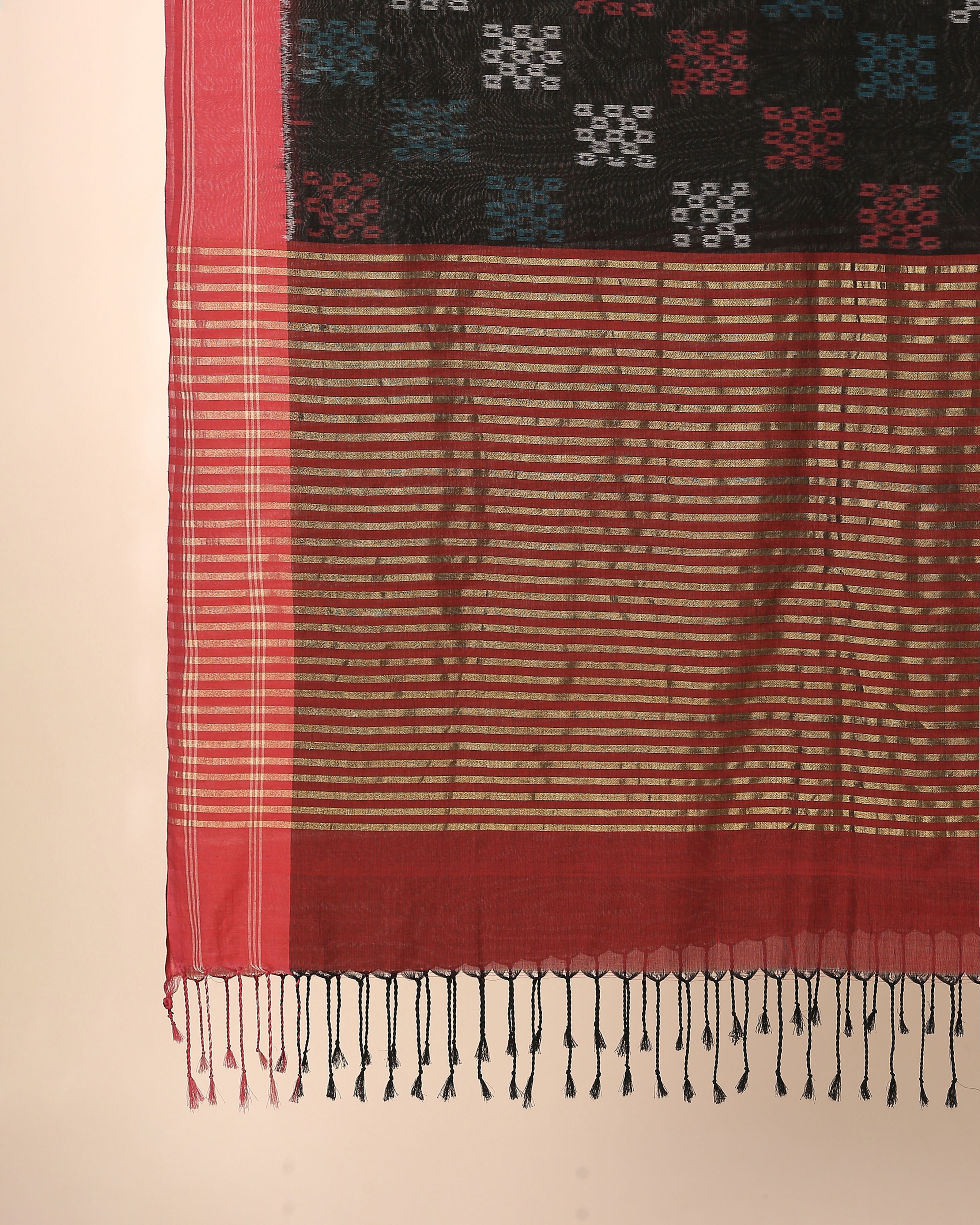 Annya Pochampally Weft Ikat Cotton Dupatta