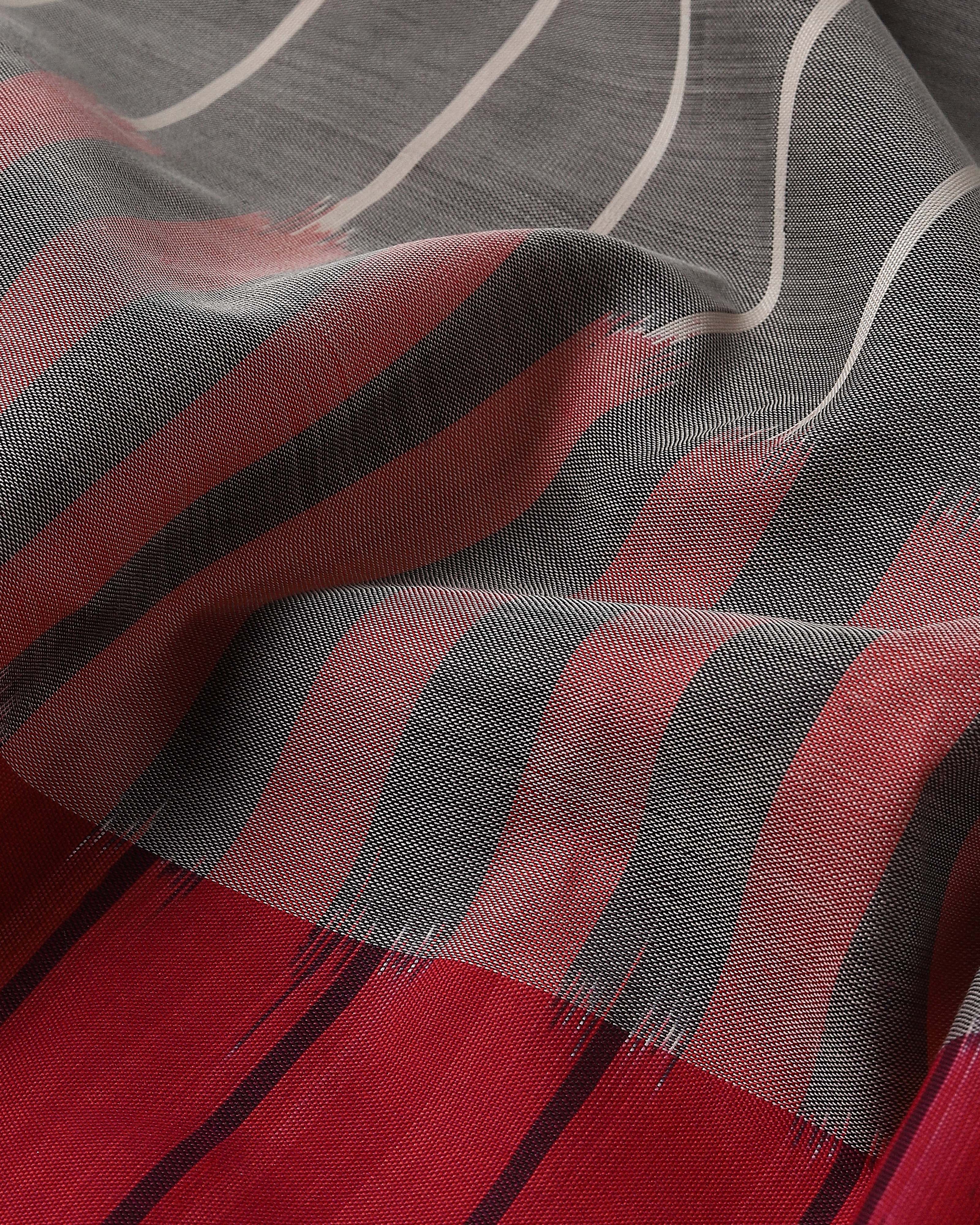 Averie Pochampally Weft Ikat Cotton Silk Saree