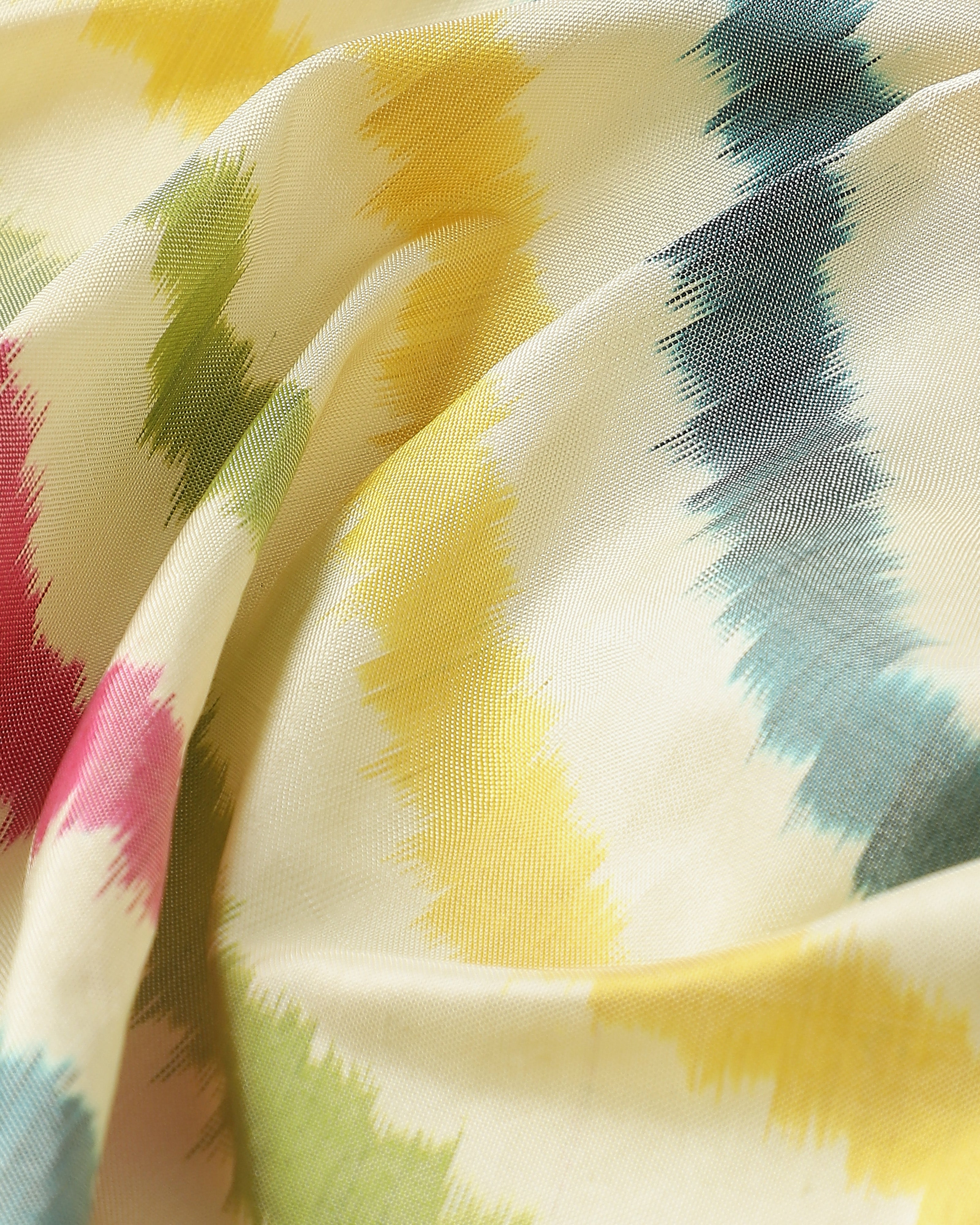 Davina Pochampally Weft Ikat Silk Saree