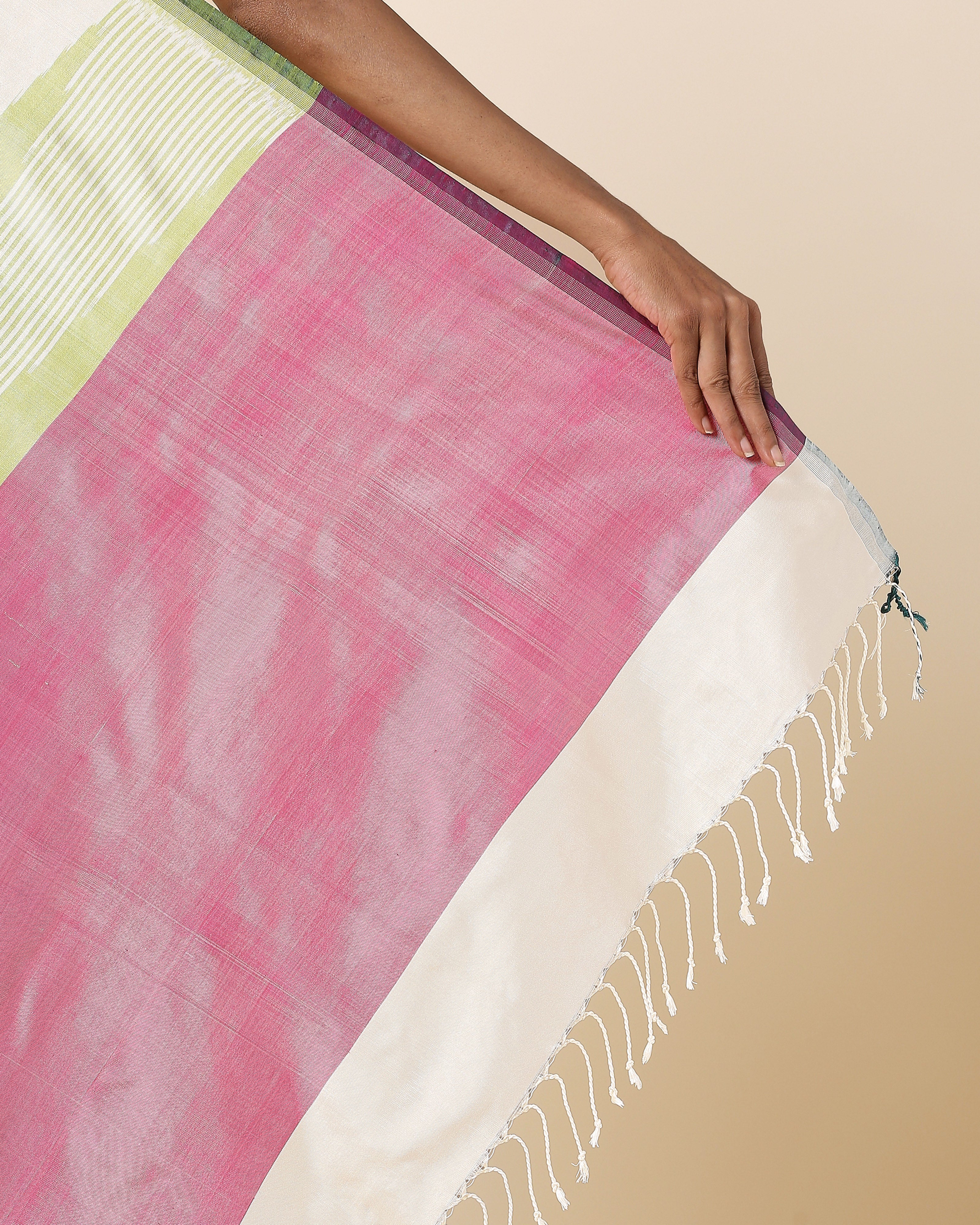 Golda Pochampally Weft Ikat Silk Saree