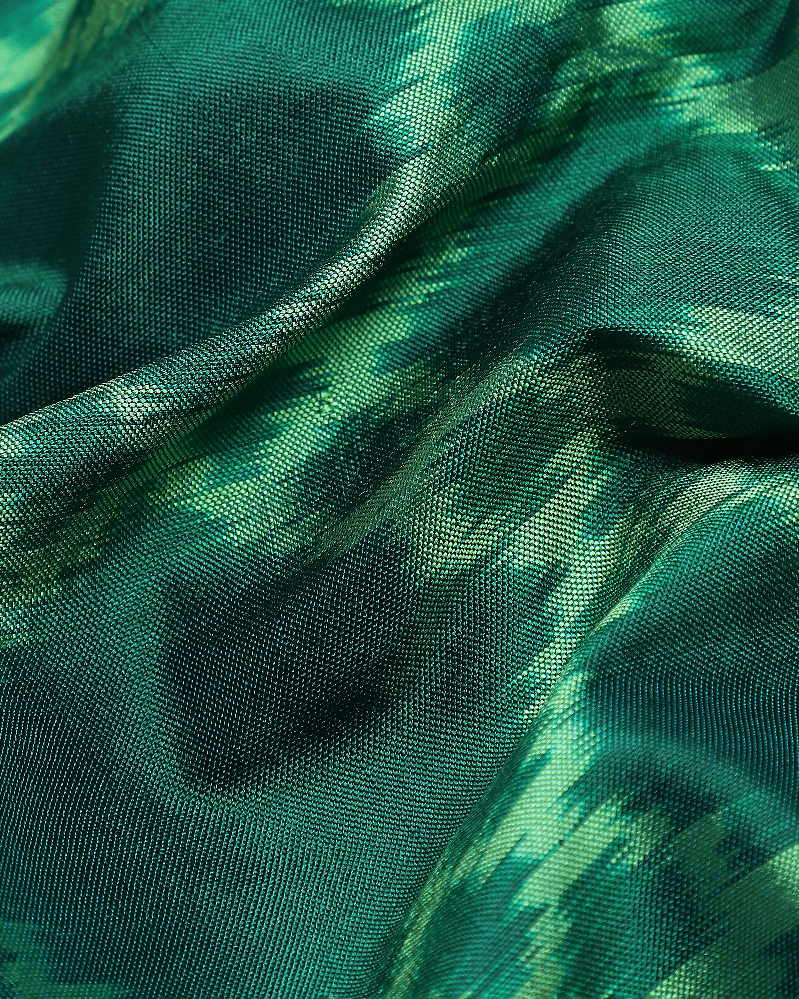 Noor Pochampally Weft Ikat Silk Saree