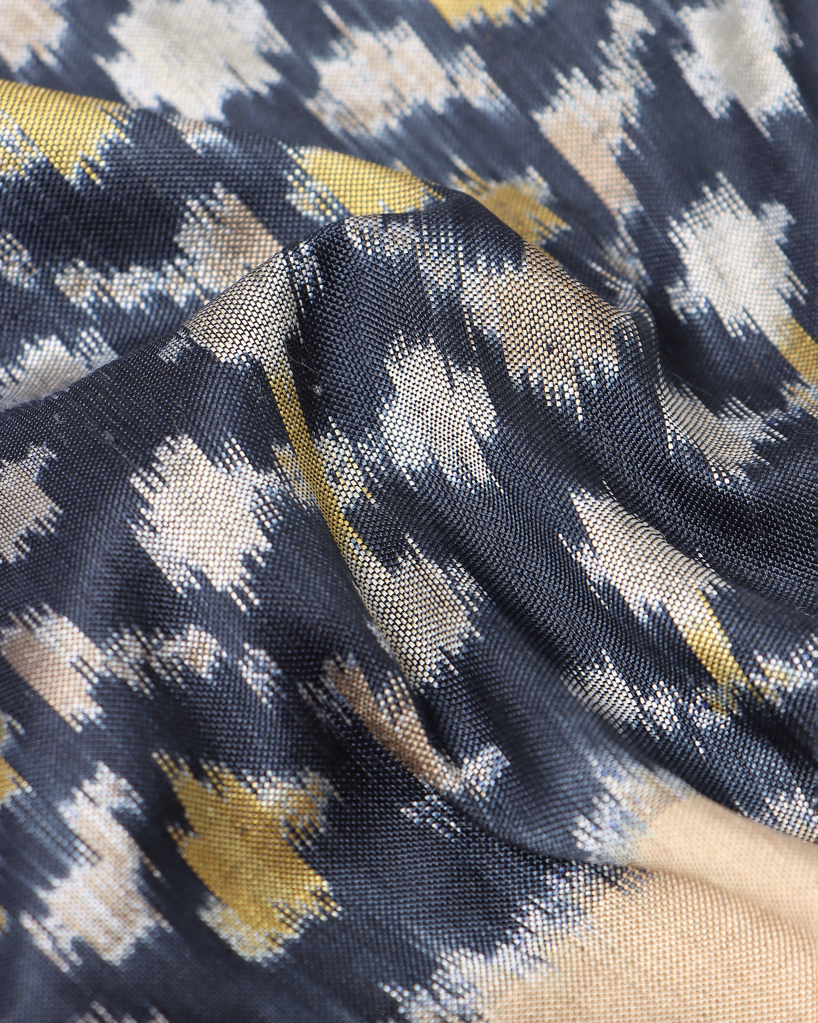 Lola Pochampally Weft Ikat Silk Saree