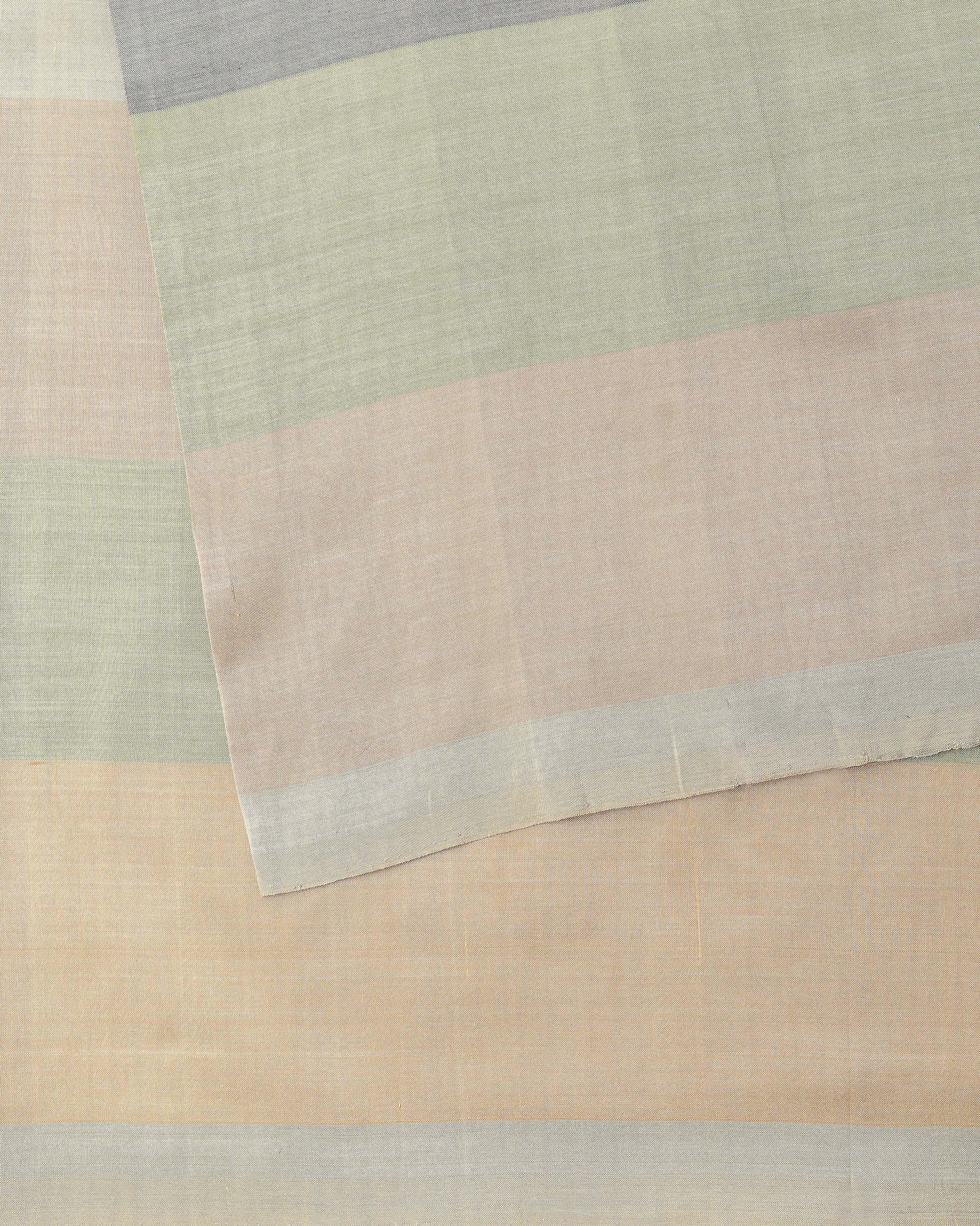 Punya Pochampally Weft Ikat Cotton Silk Saree