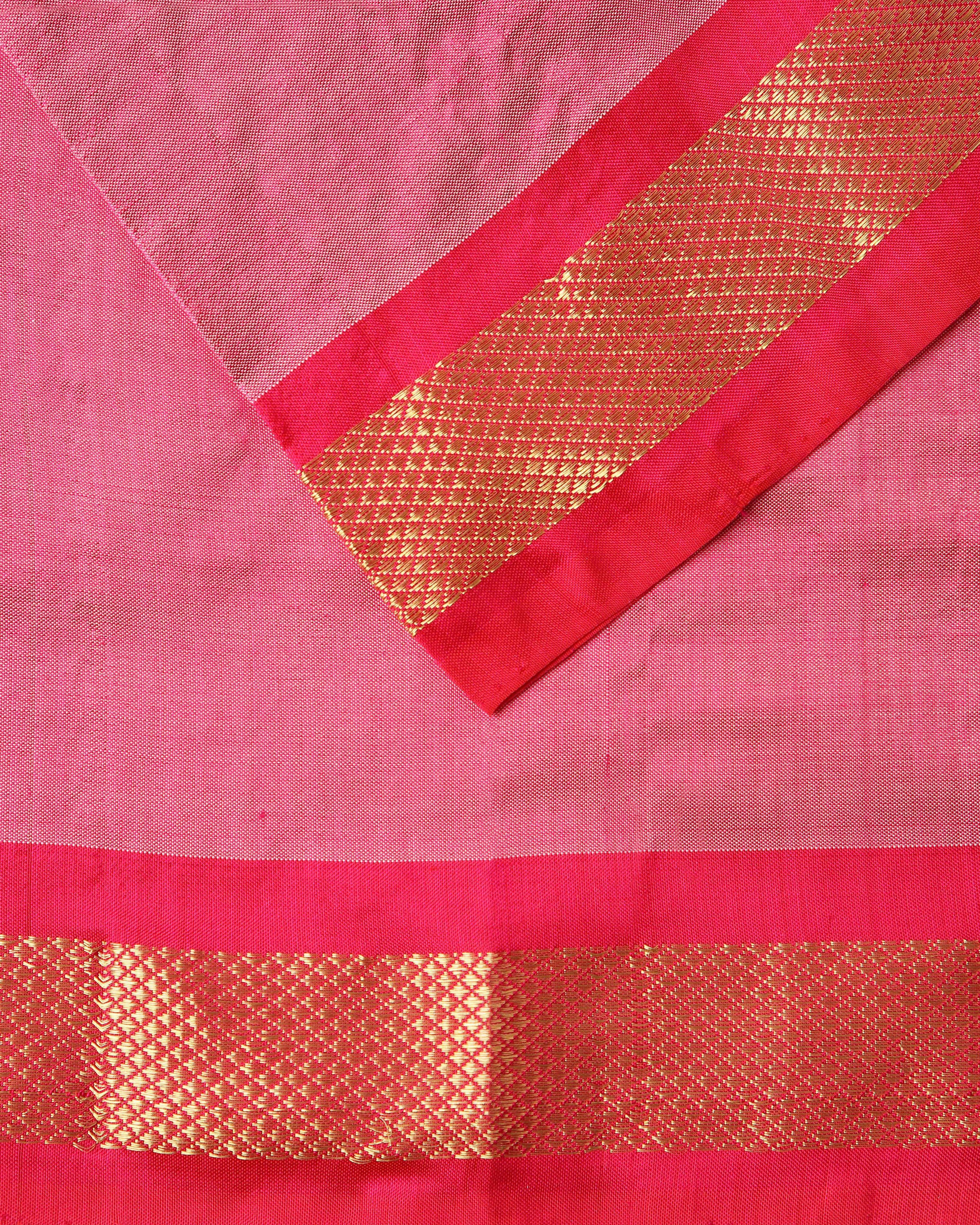 Jigna Pochampally Weft Ikat Silk Saree