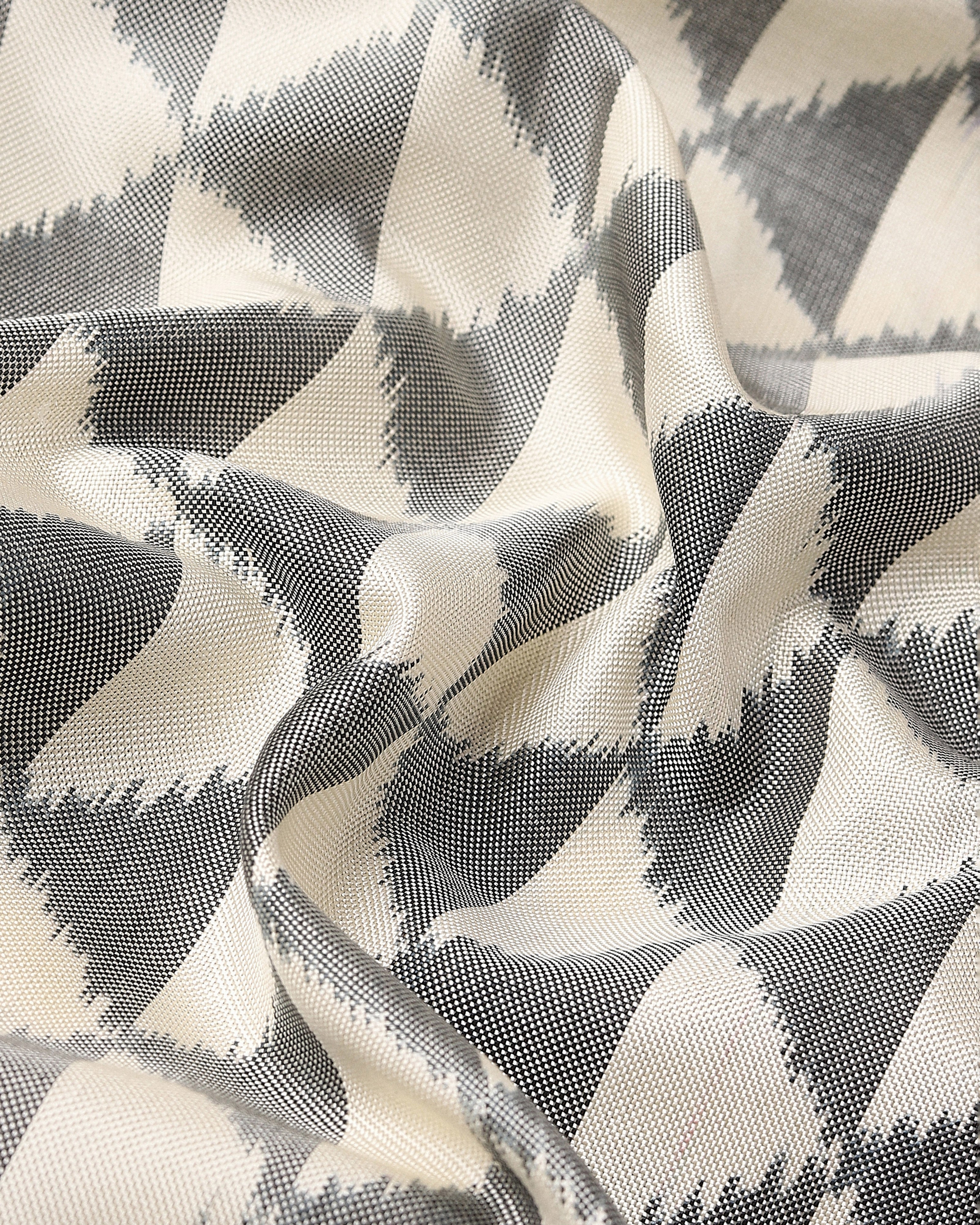 Jini Pochampally Weft Ikat Silk Saree