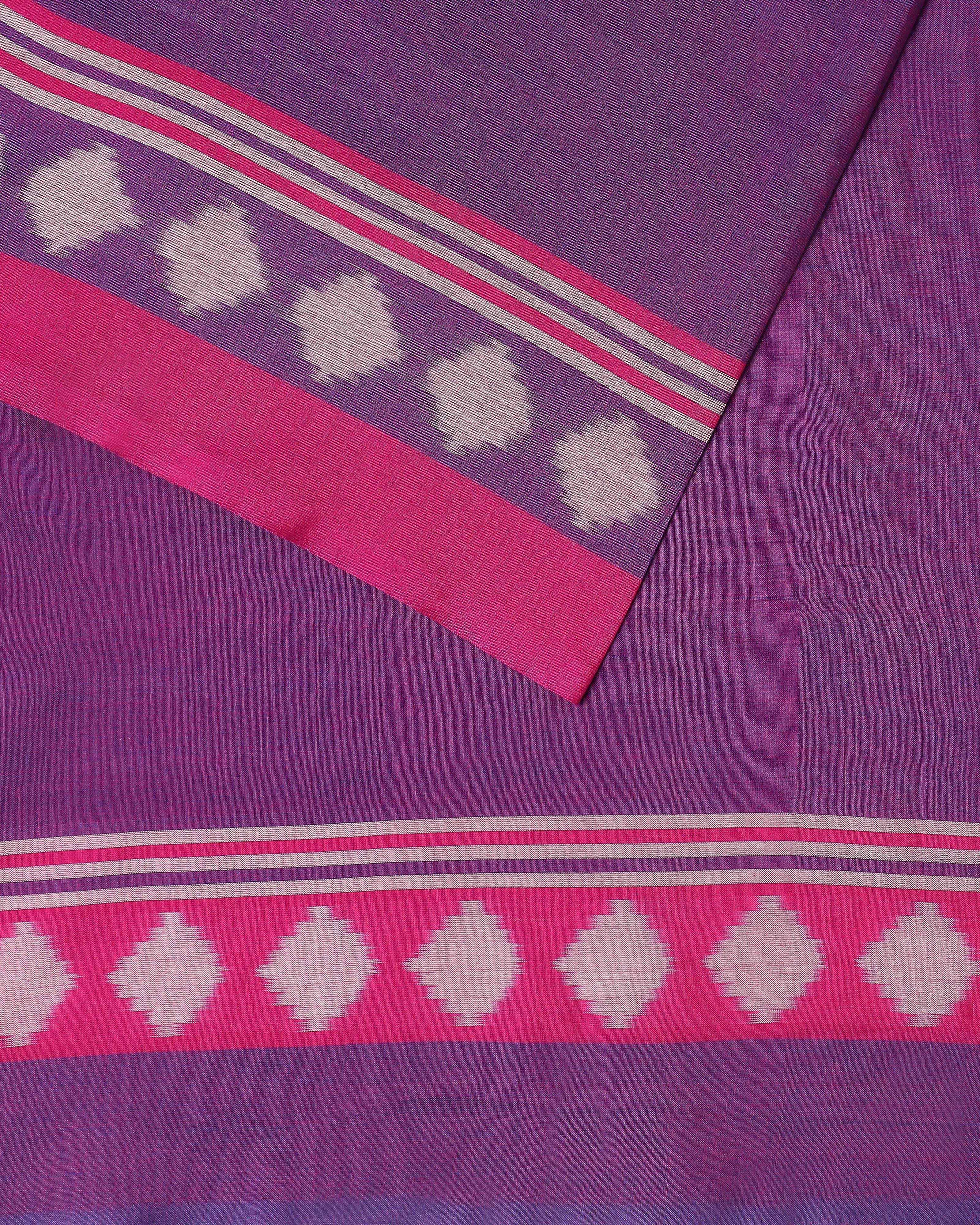 Aadriti Pochampally Warp Ikat Cotton Saree