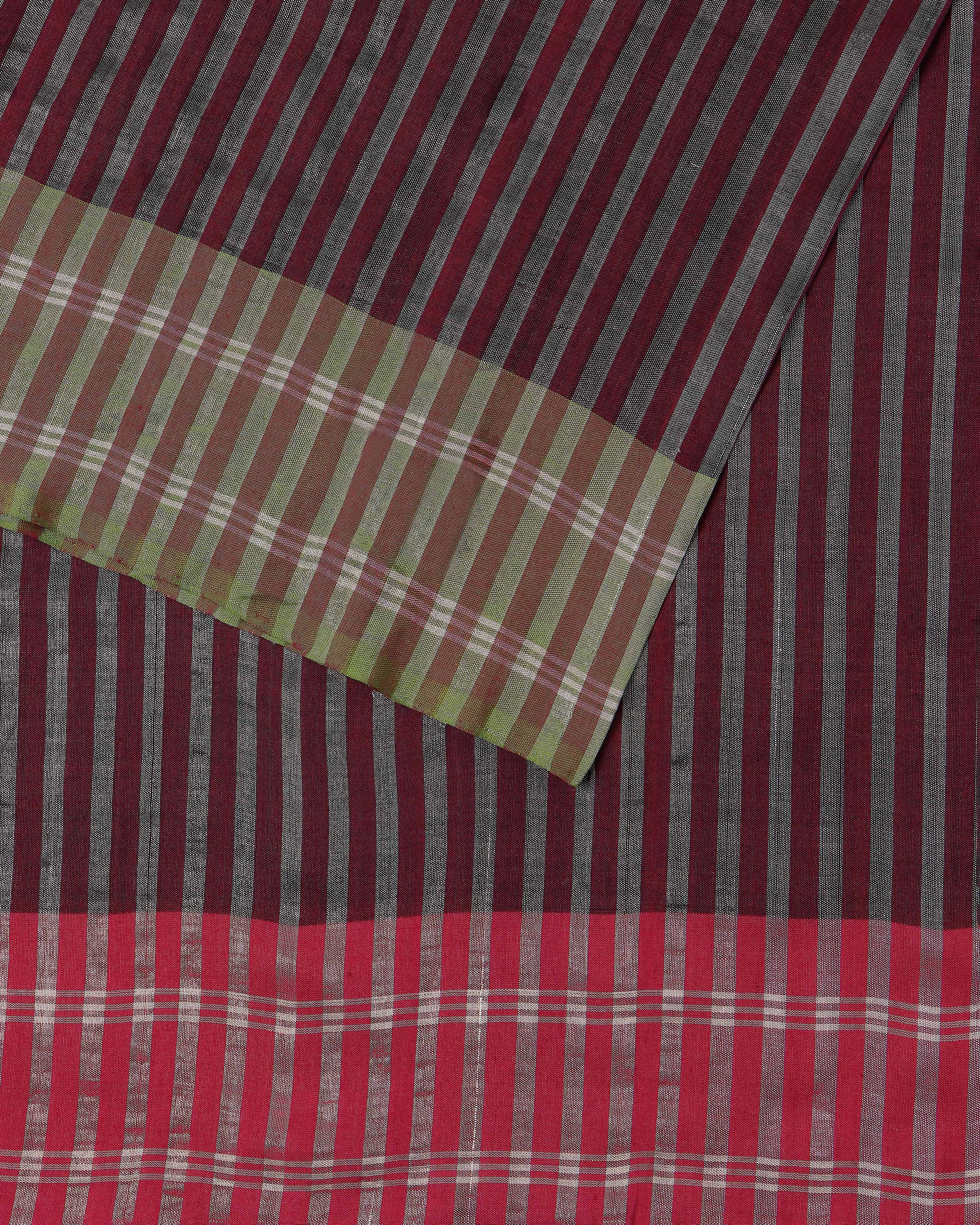 Annya Pochampally Weft Ikat Cotton Saree