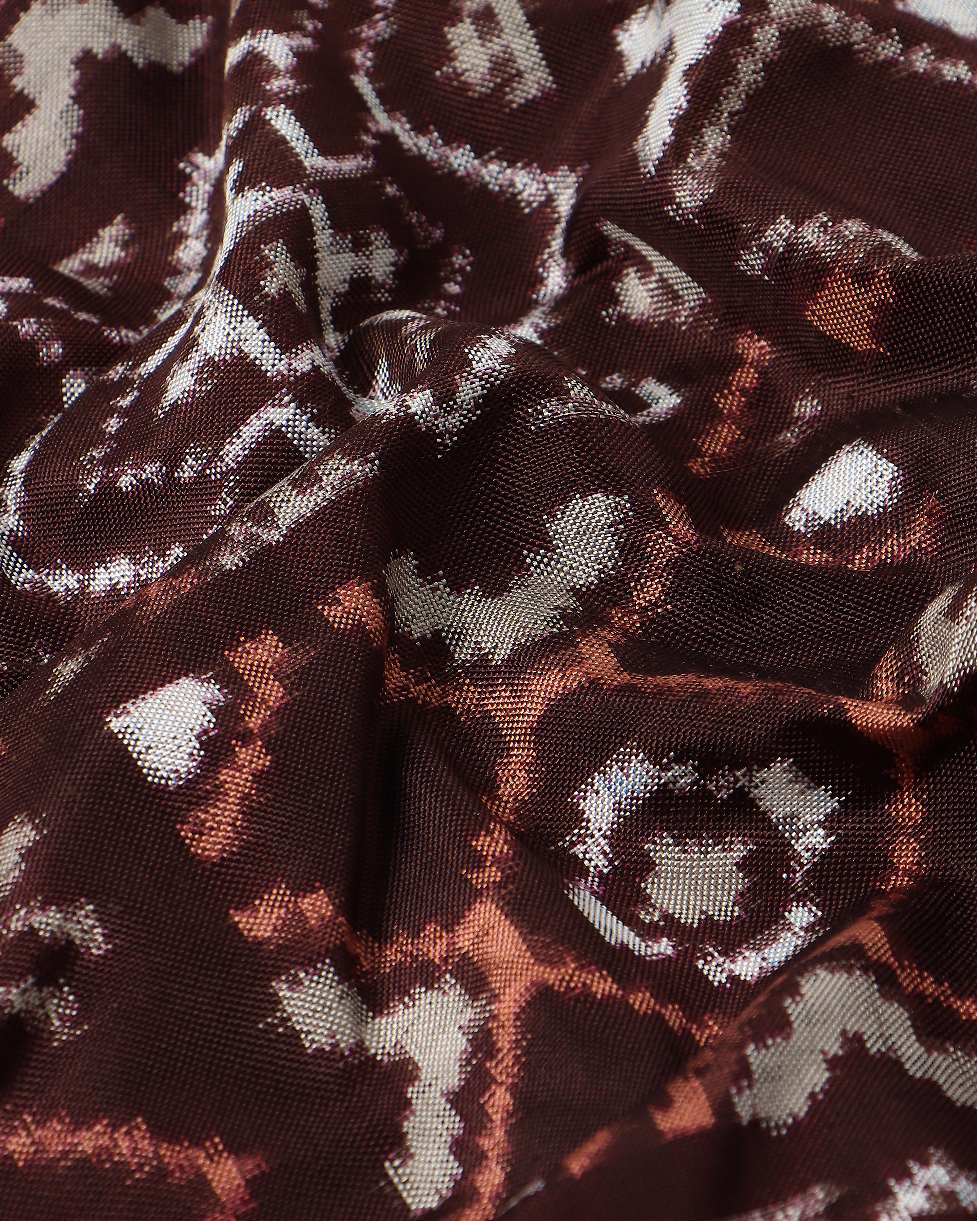 Srinka Pochampally Double Ikat Silk Saree