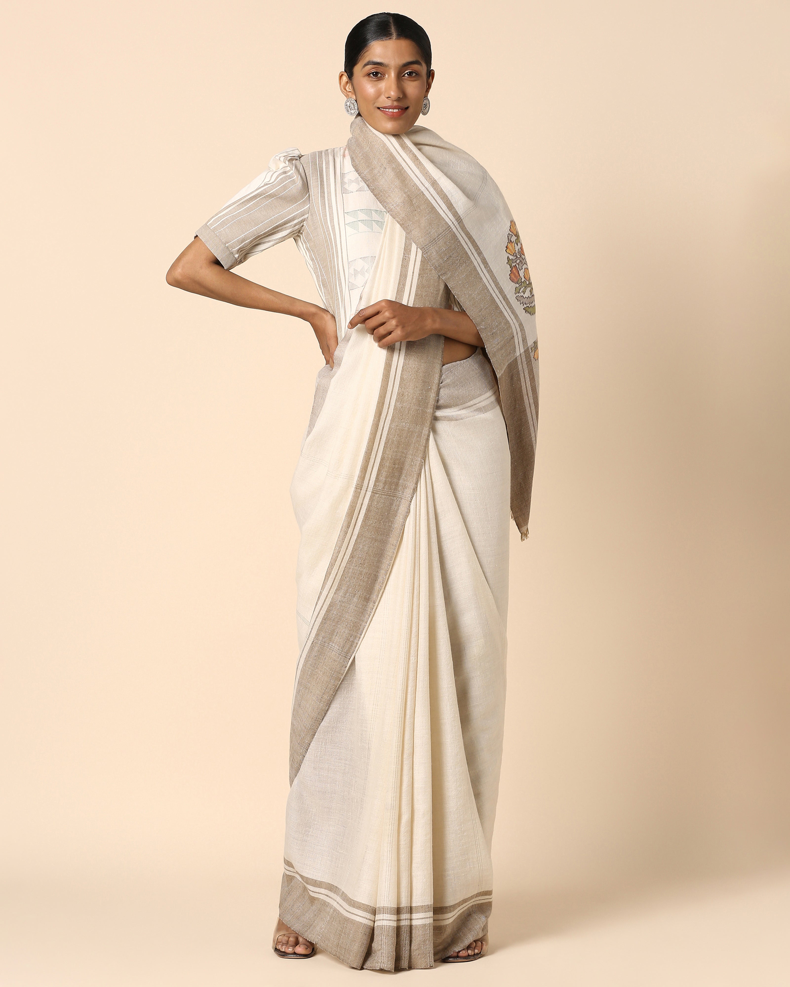 Jalina Kashmir Kani Pashmina Saree