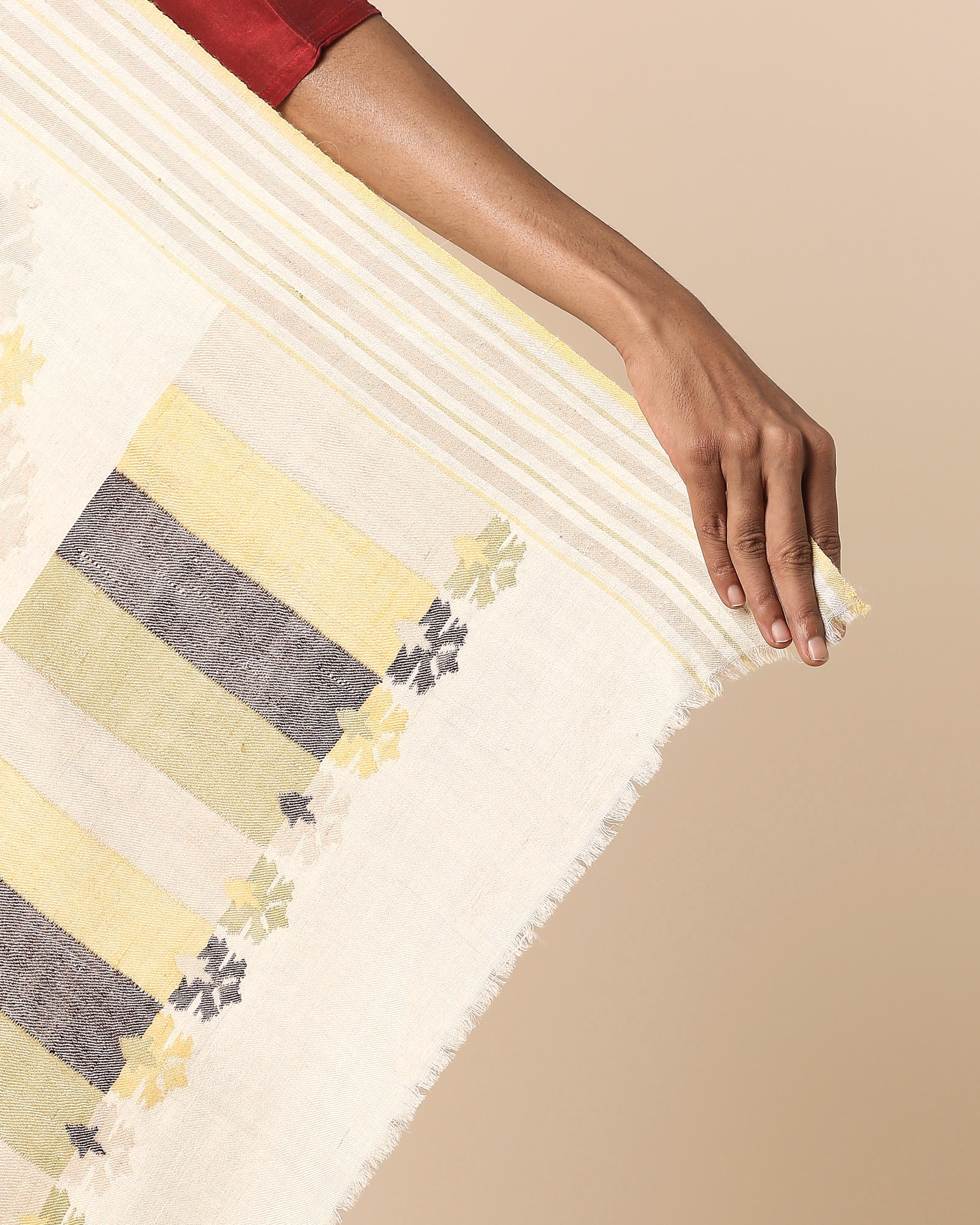 Anvithaa Kashmir Kani Pashmina Saree