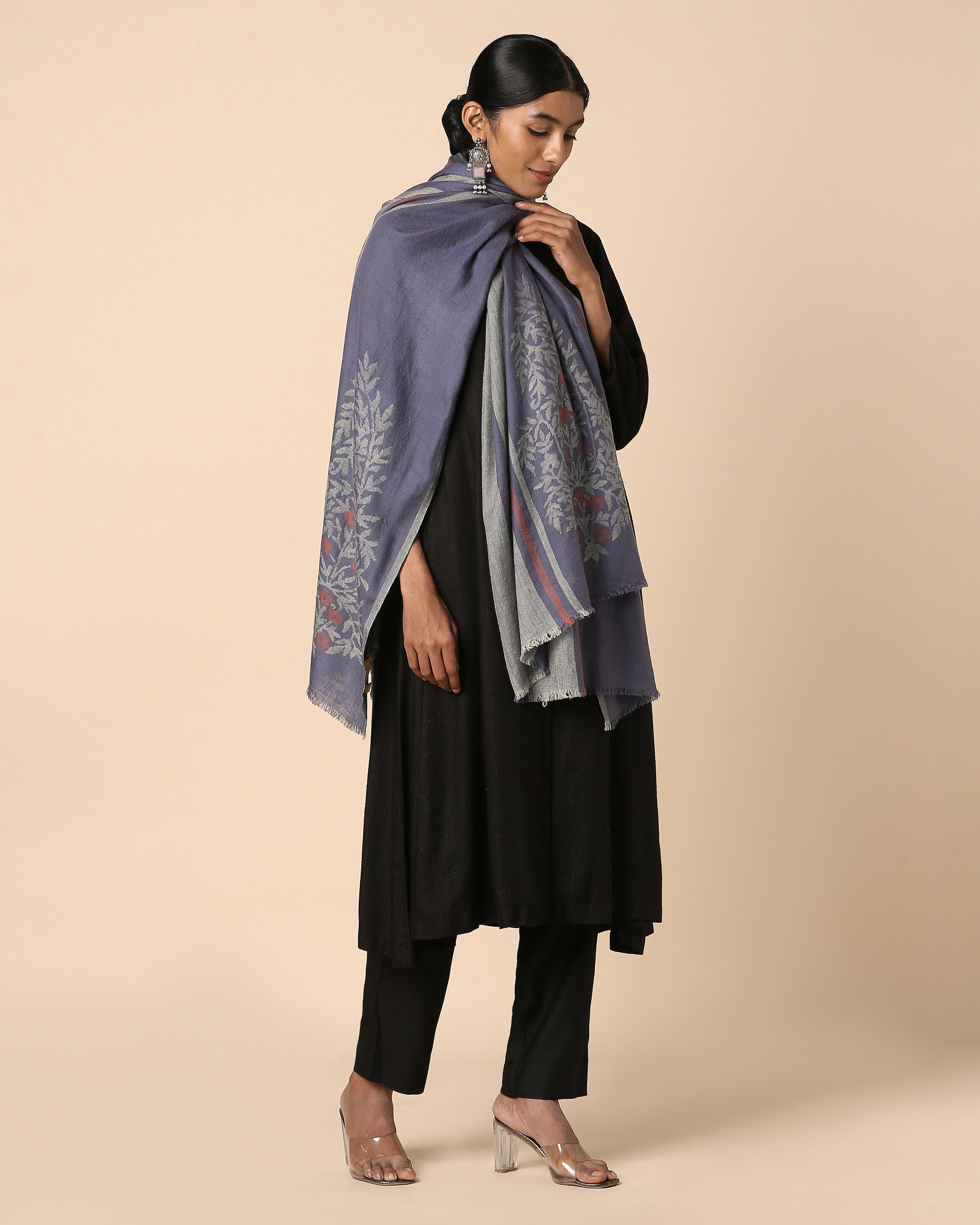 Sweena Kashmir Kani Pashmina Shawl