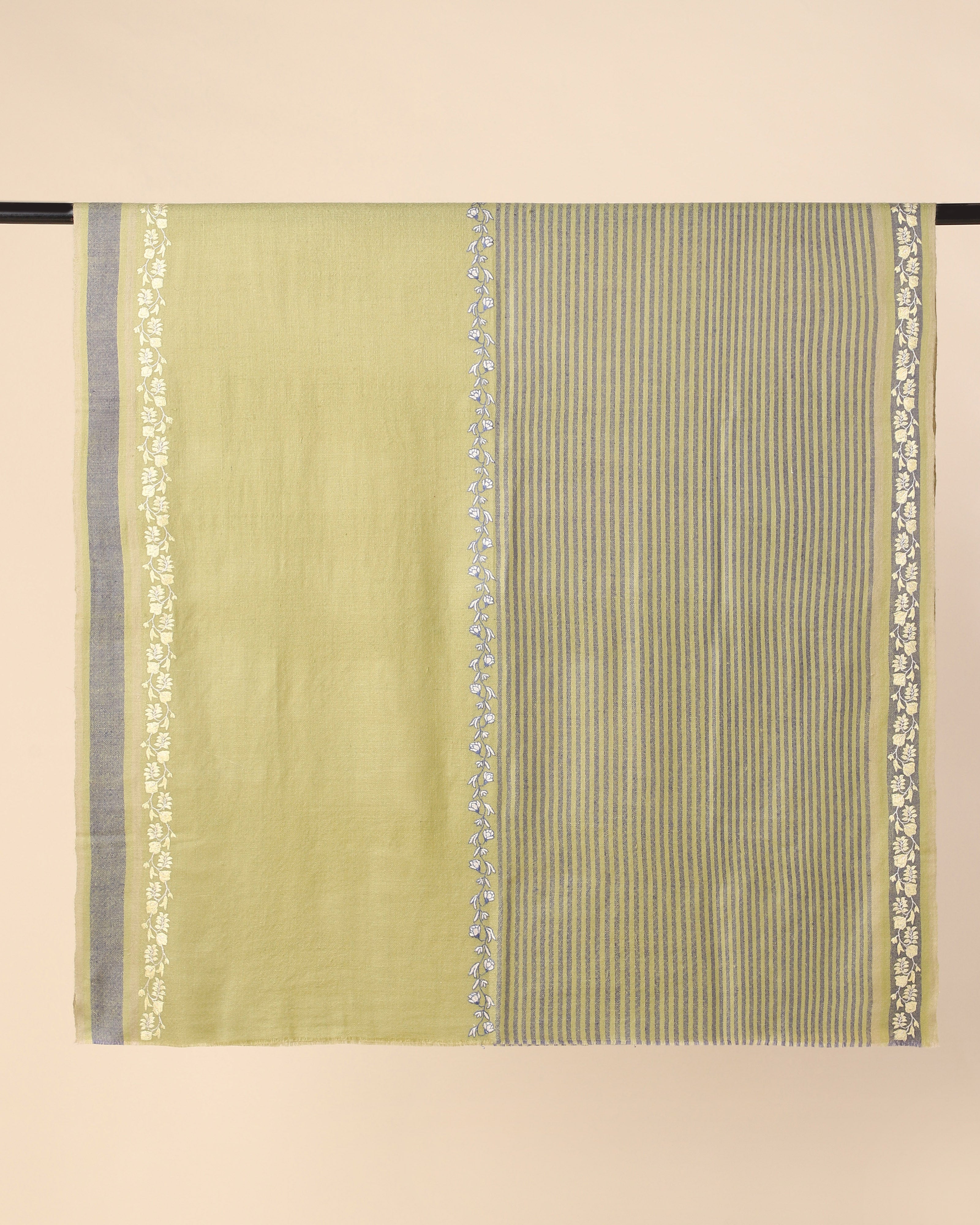 Tahira Kashmir Sozni Embroidery Pashmina Shawl