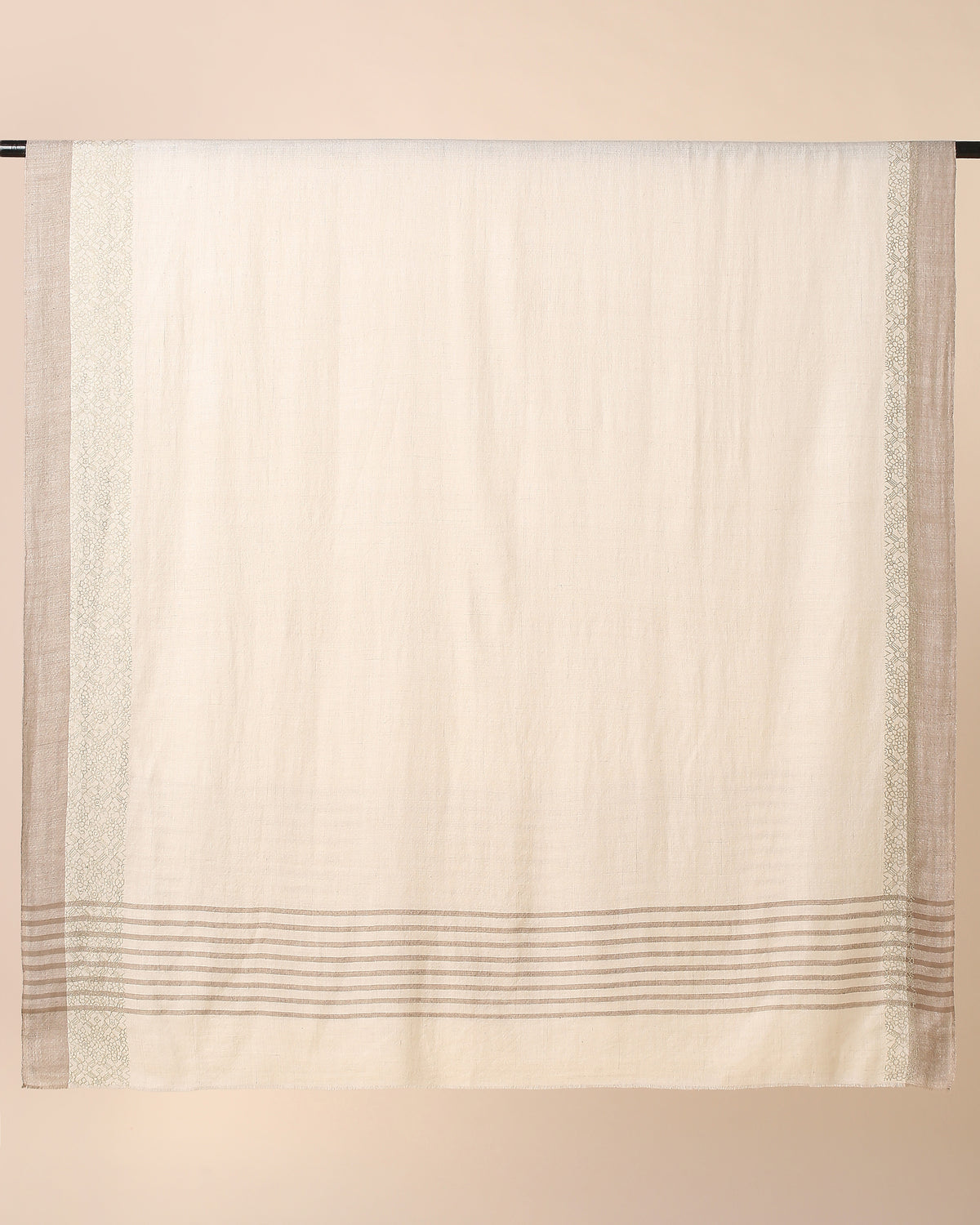 Indriya Kashmir Sozni Embroidery Pashmina Shawl