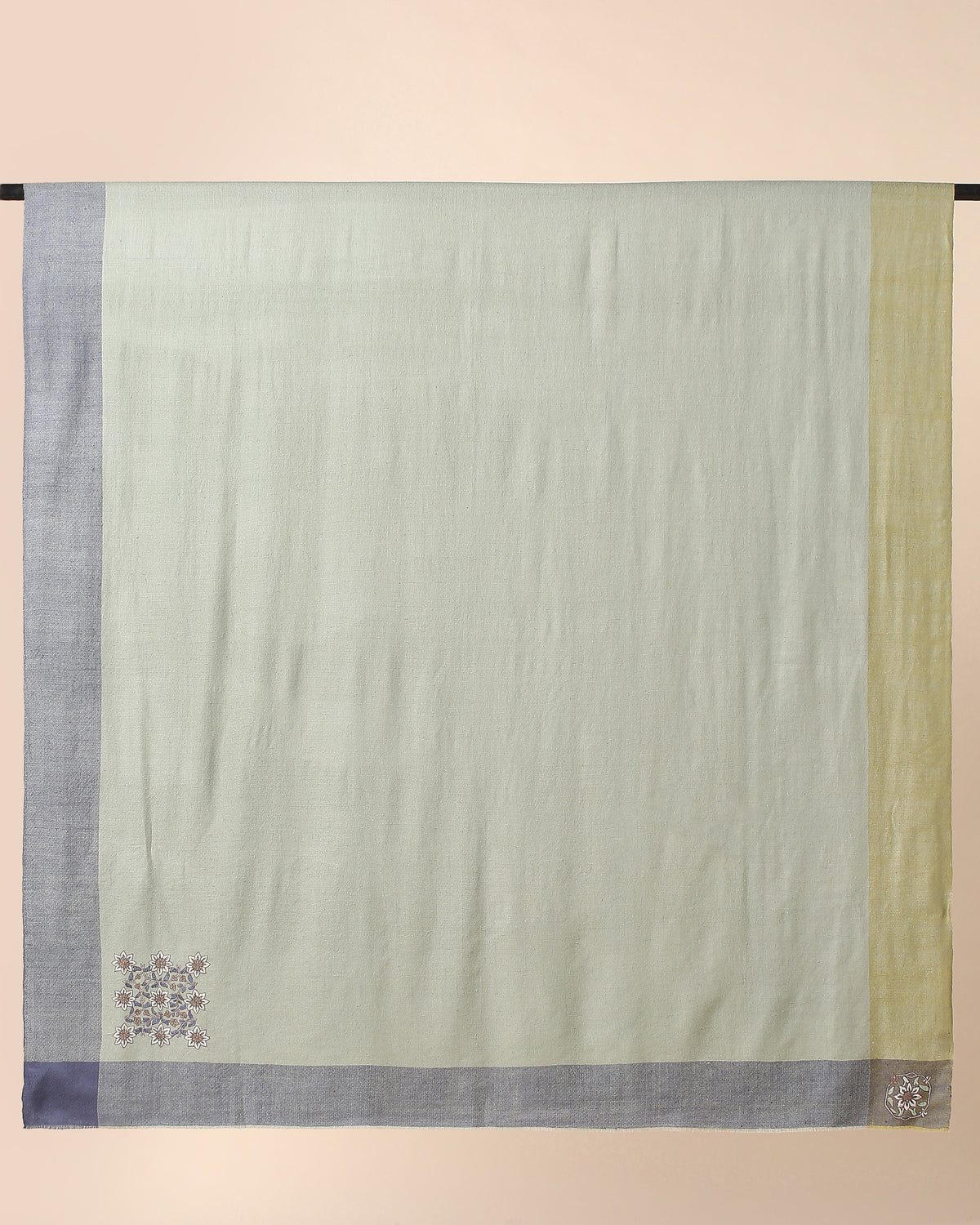 Abiha Kashmir Sozni Embroidery Pashmina Shawl