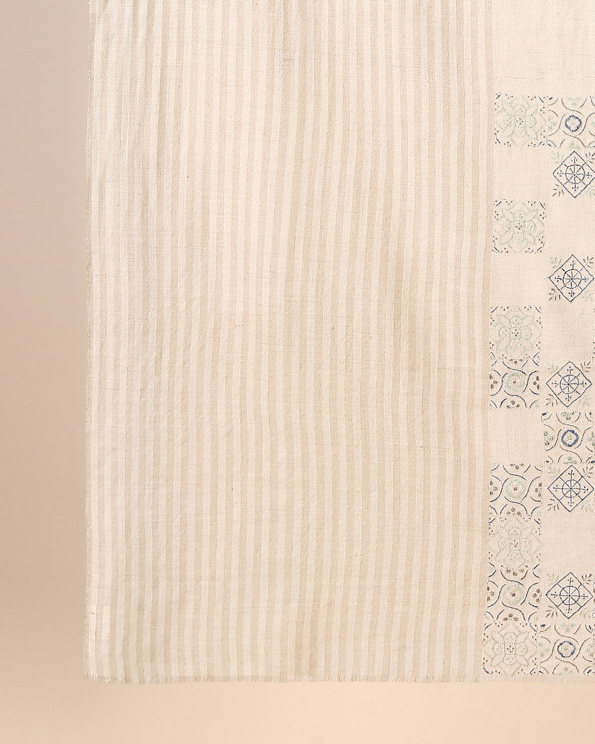 Sadri Kashmir Sozni Embroidery Pashmina Shawl