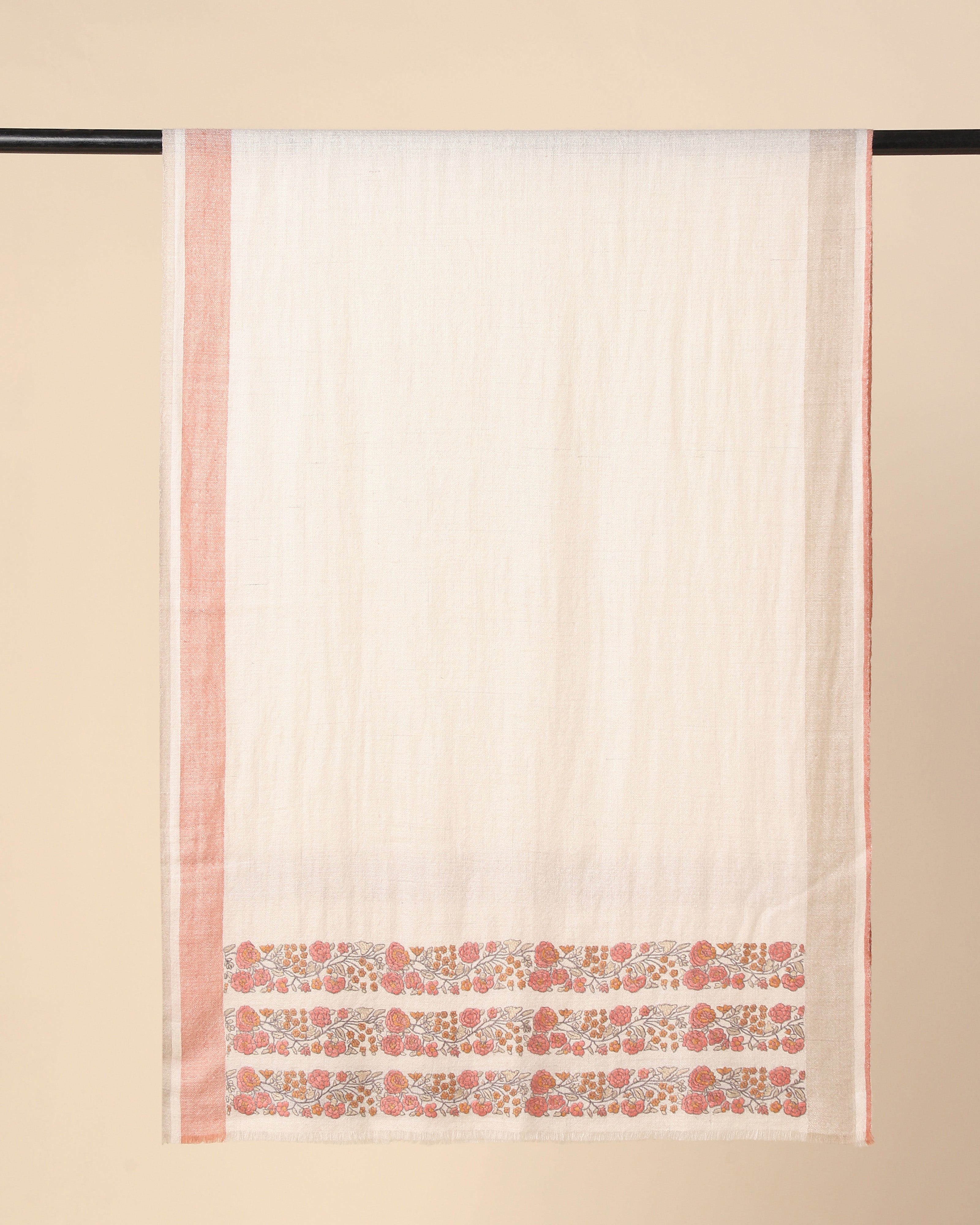 Ishika Kashmir Sozni Embroidery Pashmina Stole