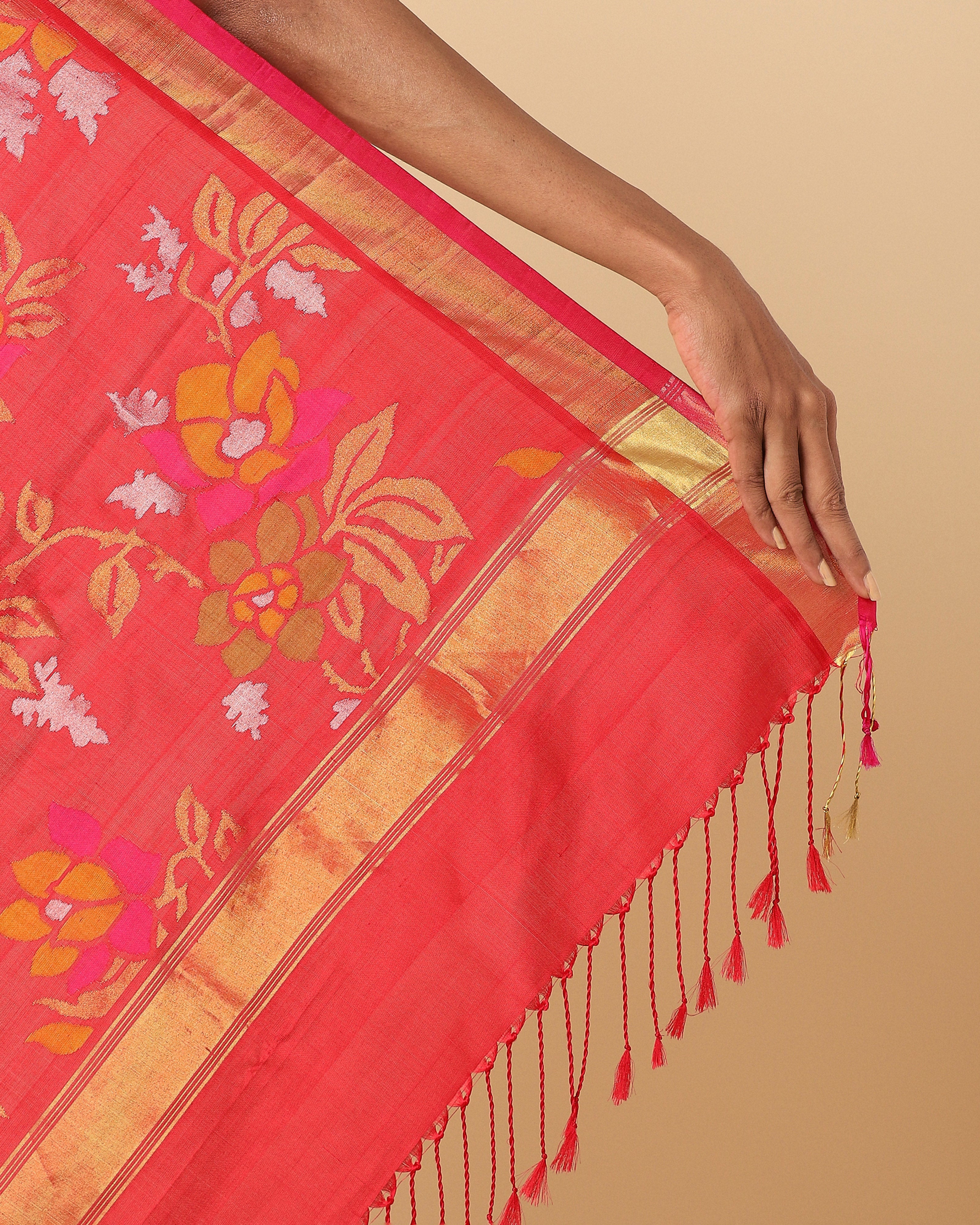 Samhidha Uppada Jamdani Silk Saree