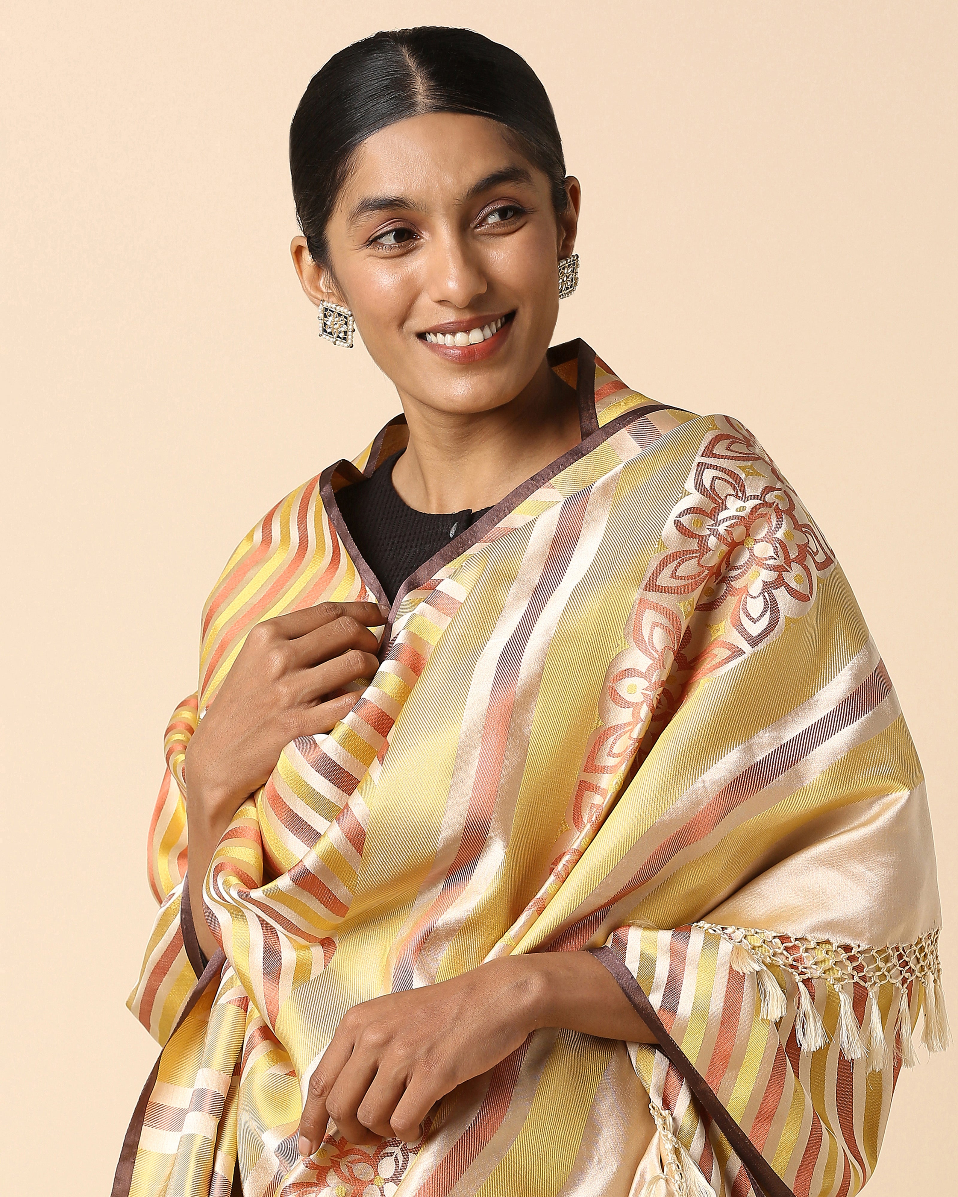 Ruhi Banarasi Tanchoi Silk Dupatta