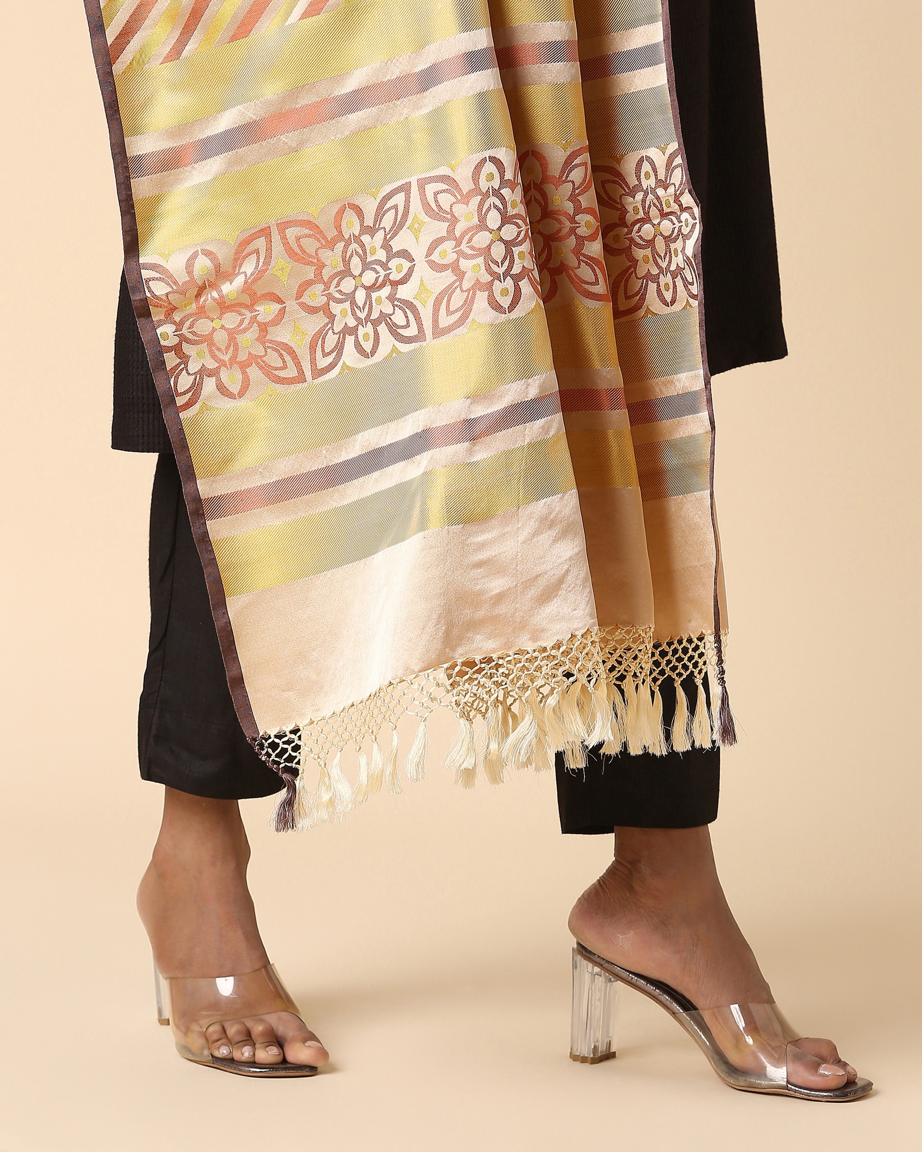 Ruhi Banarasi Tanchoi Silk Dupatta