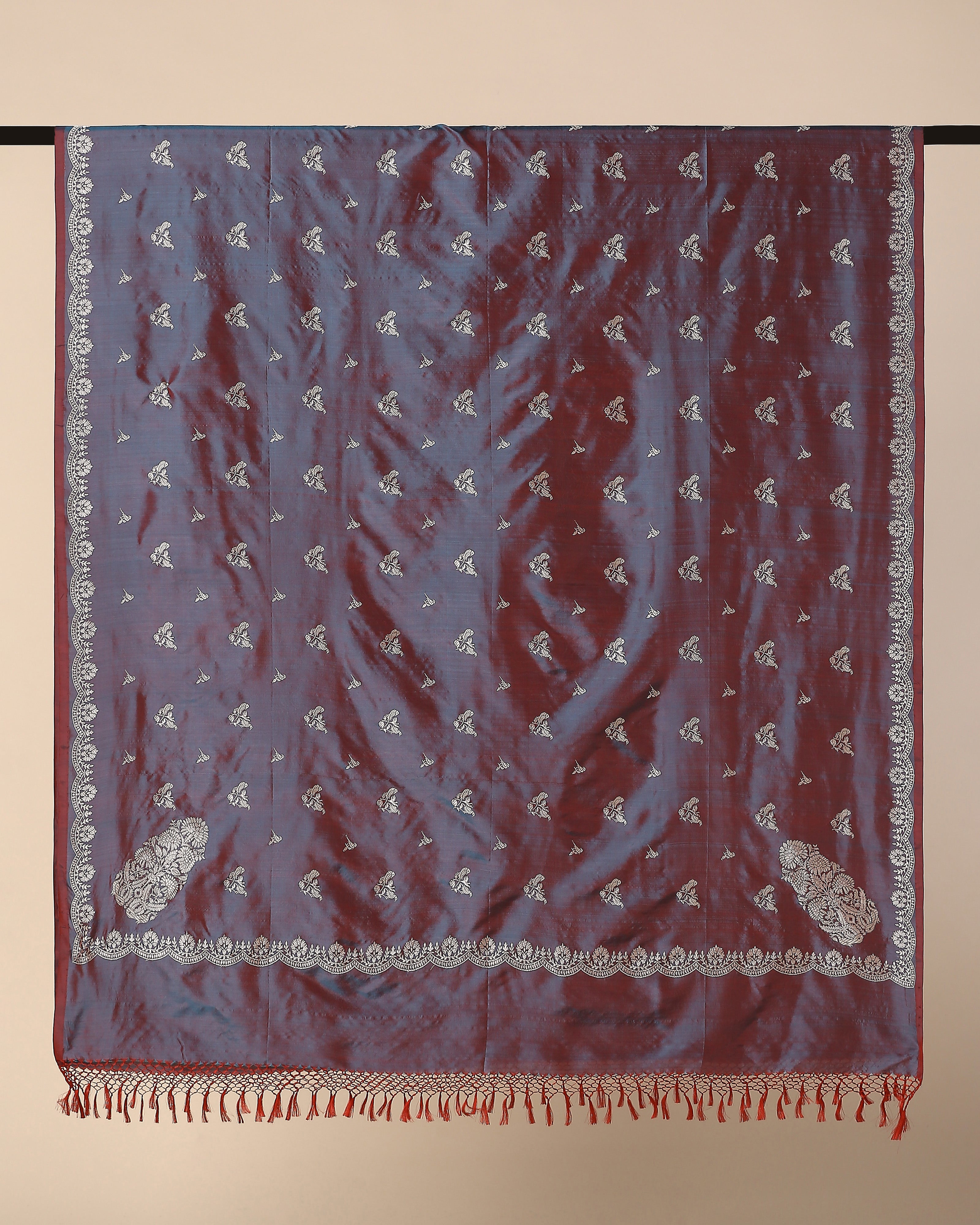 Nidhya Banarasi Kadwa Silk Dupatta