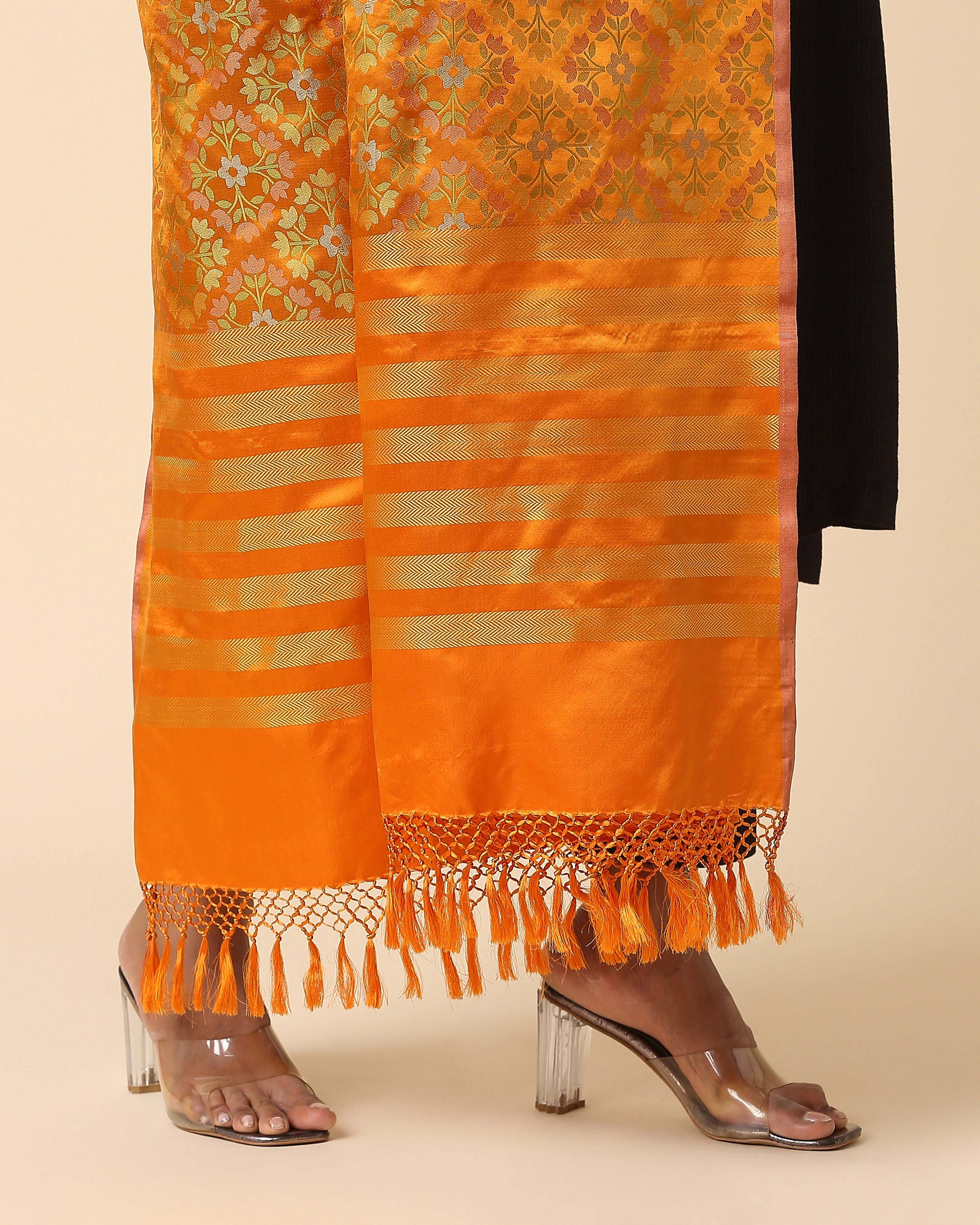 Avnish Banarasi Tanchoi Silk Dupatta