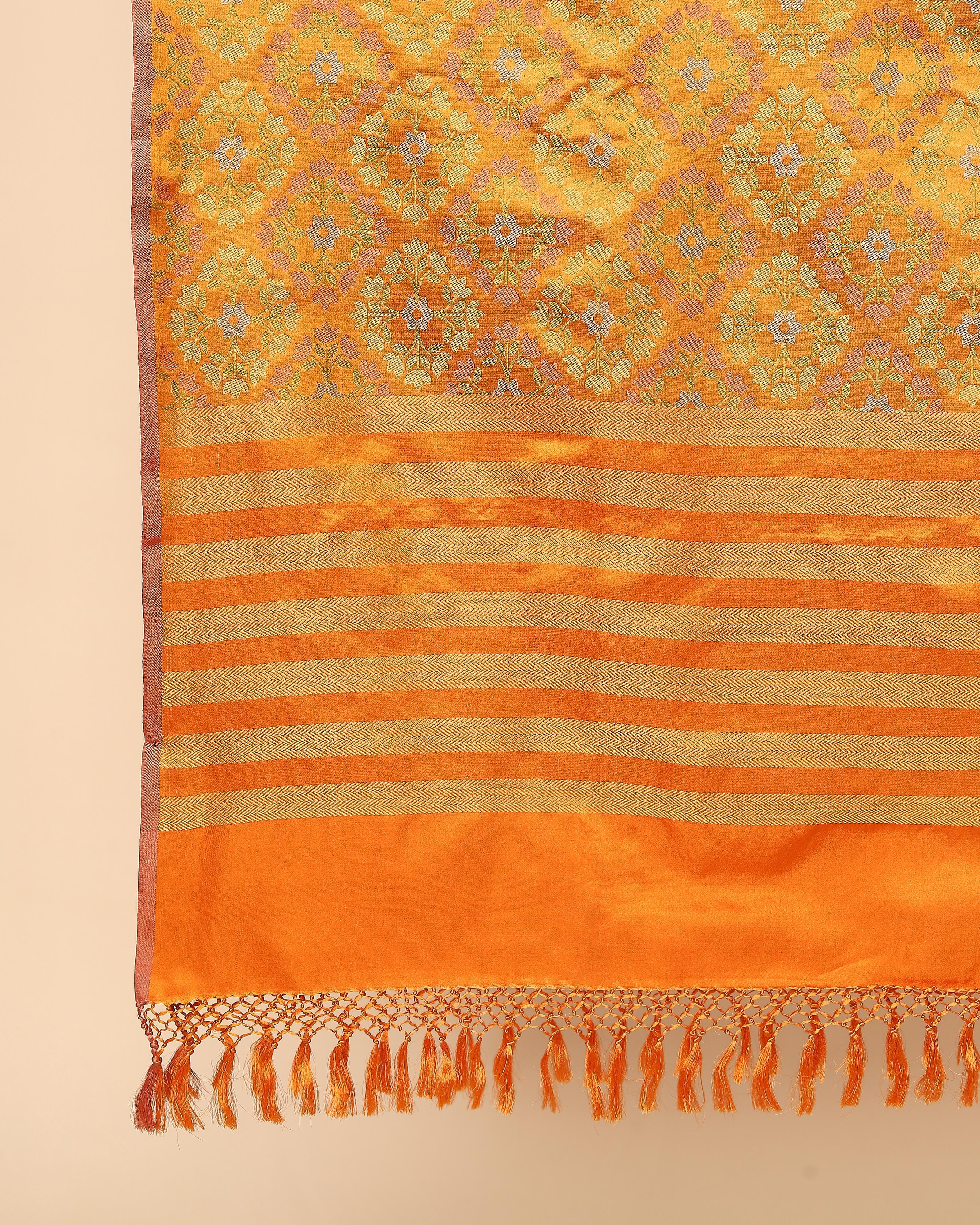 Avnish Banarasi Tanchoi Silk Dupatta