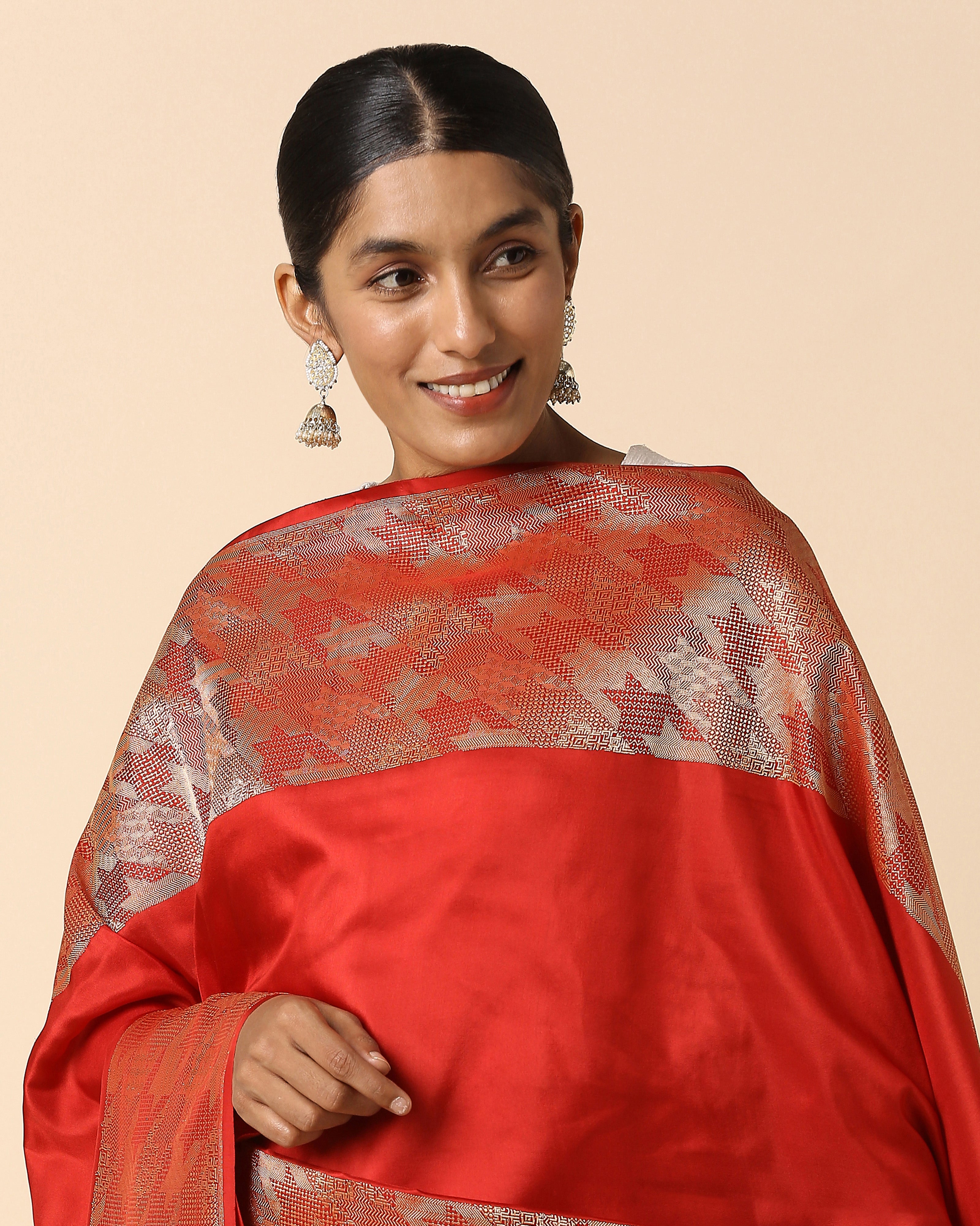 Unmani Banarasi Kadwa Silk Dupatta