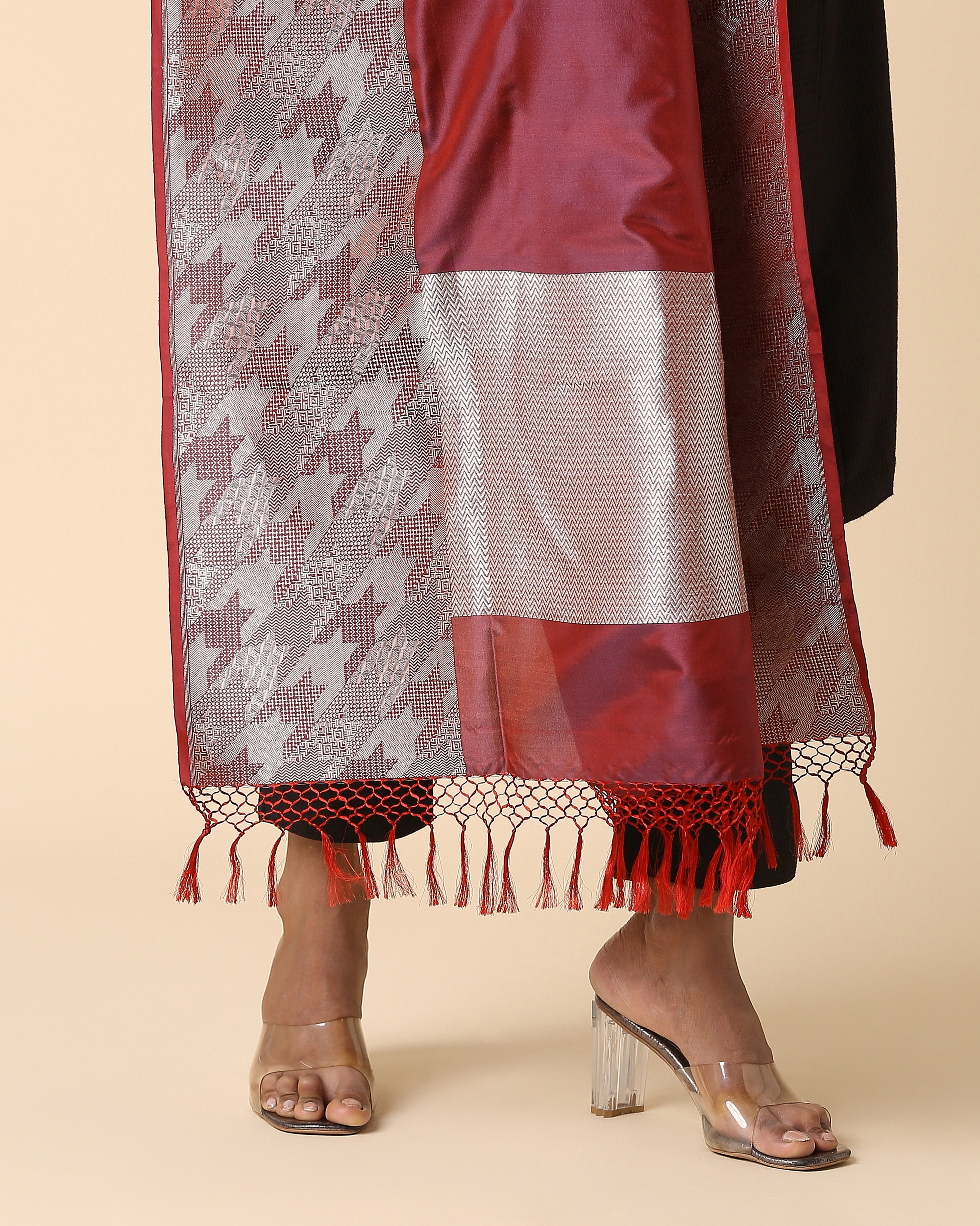 Unmani Banarasi Kadwa Silk Dupatta