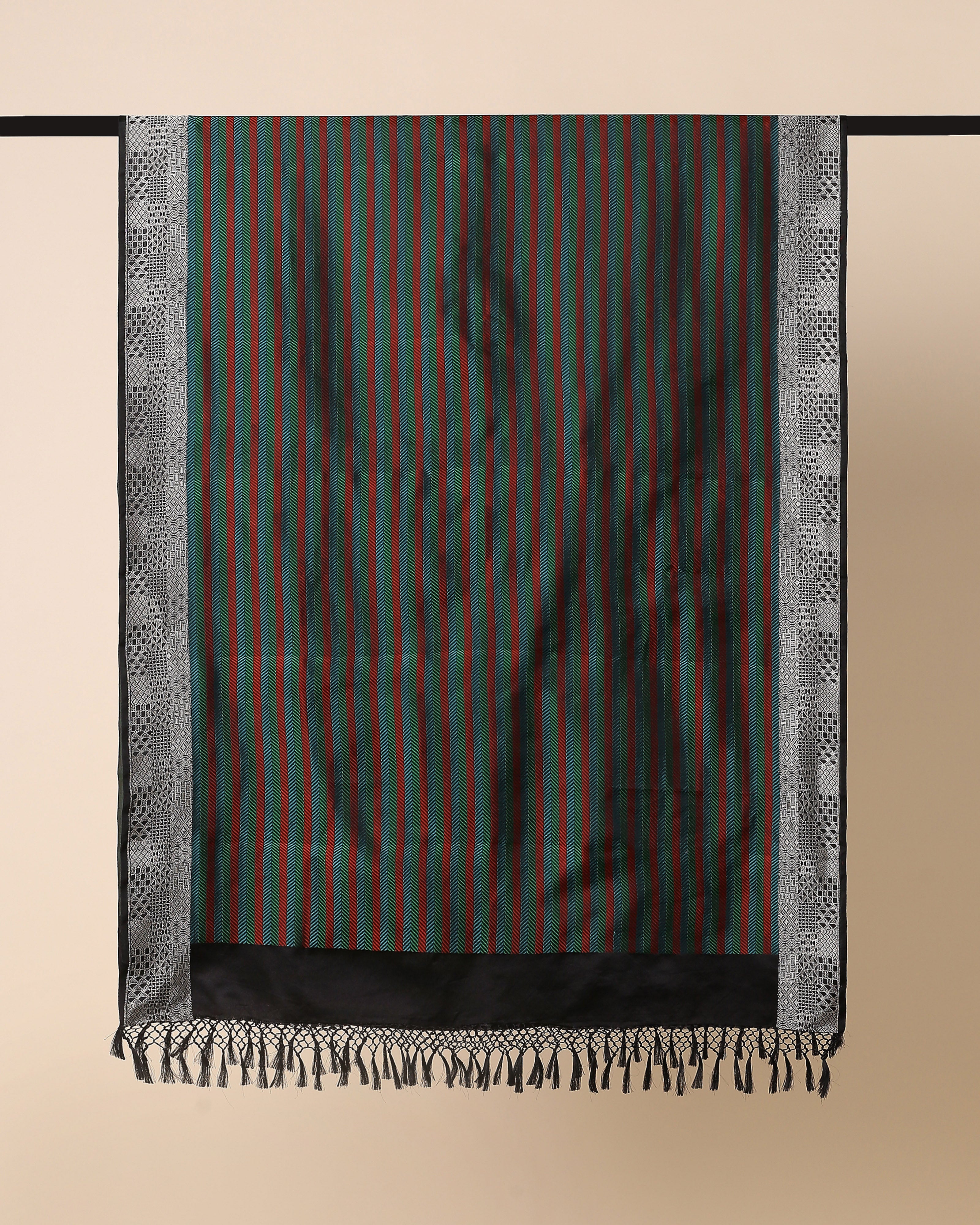 Shekha Banarasi Tanchoi And Kadwa Silk Dupatta