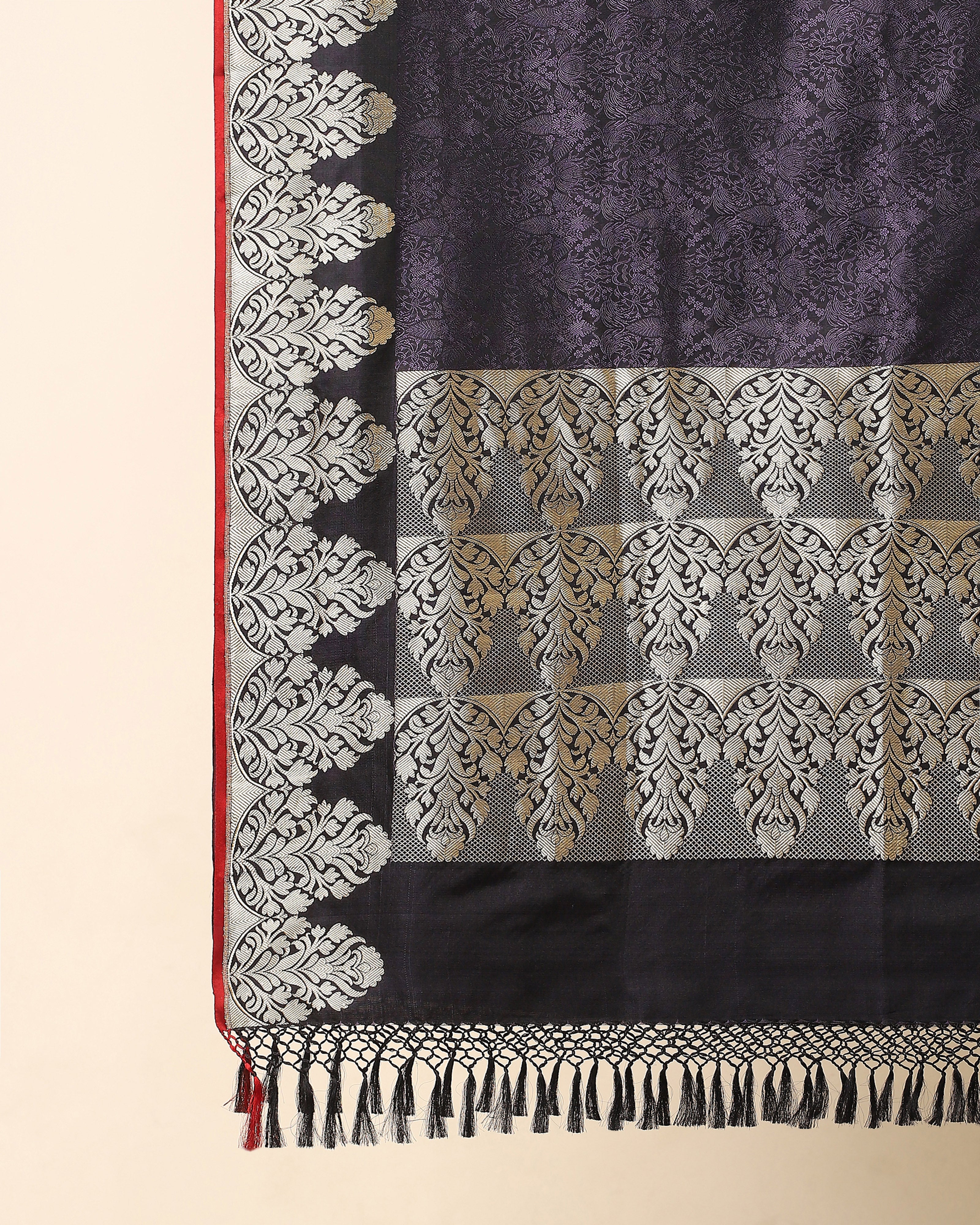 Tvarita Banarasi Tanchoi And Kadwa Silk Dupatta