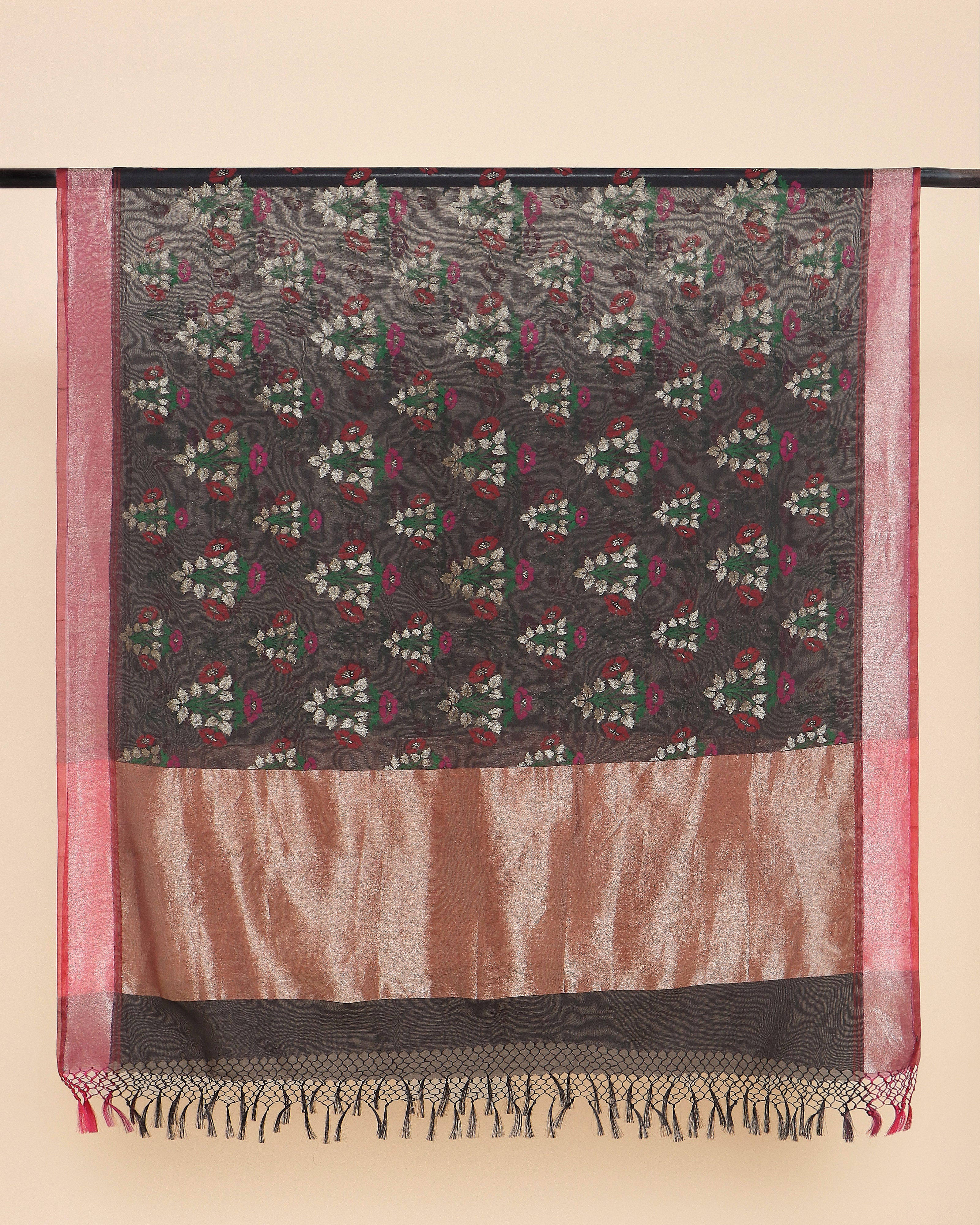 Bhavini Banarasi Jamdani Silk Cotton Dupatta