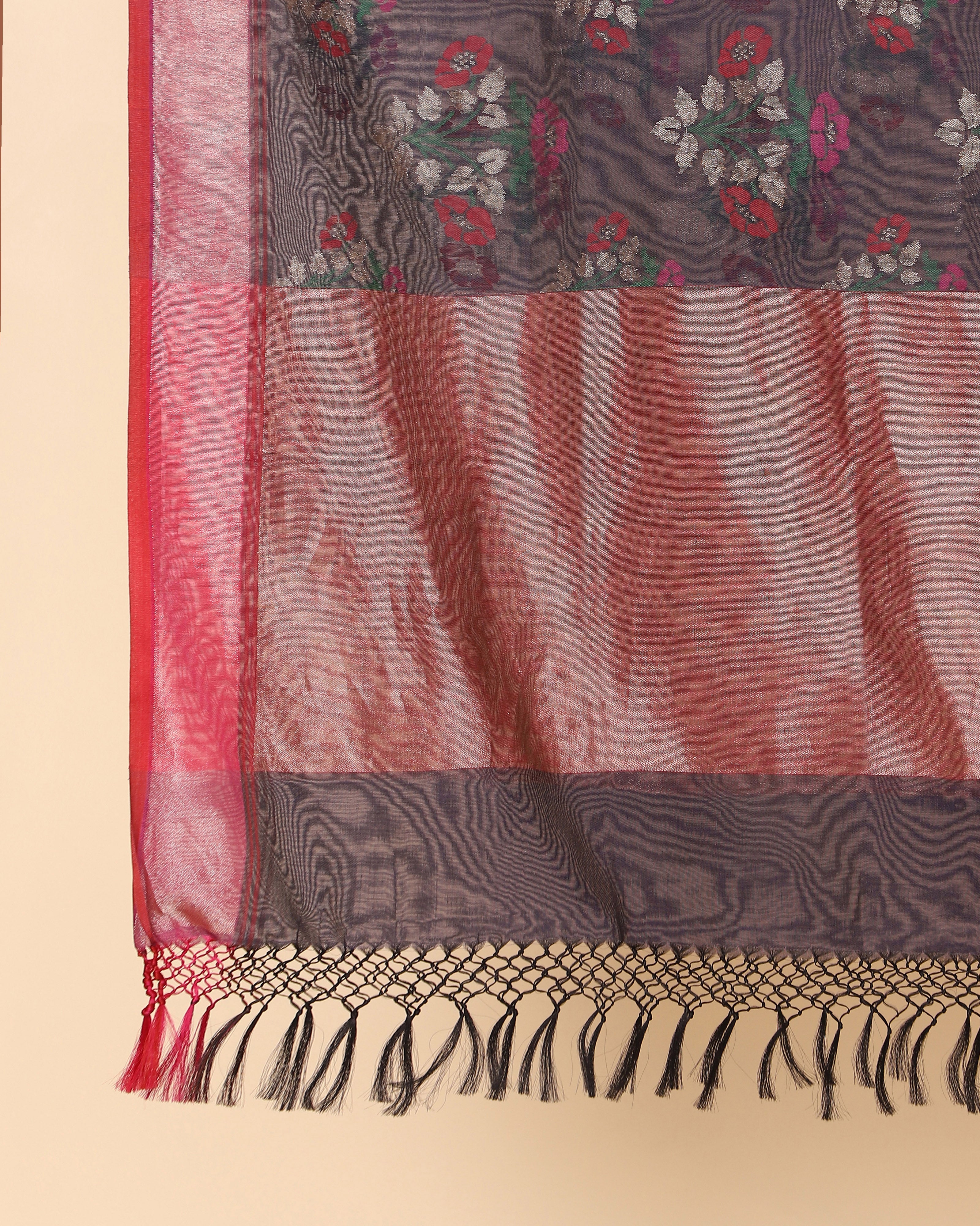 Bhavini Banarasi Jamdani Silk Cotton Dupatta