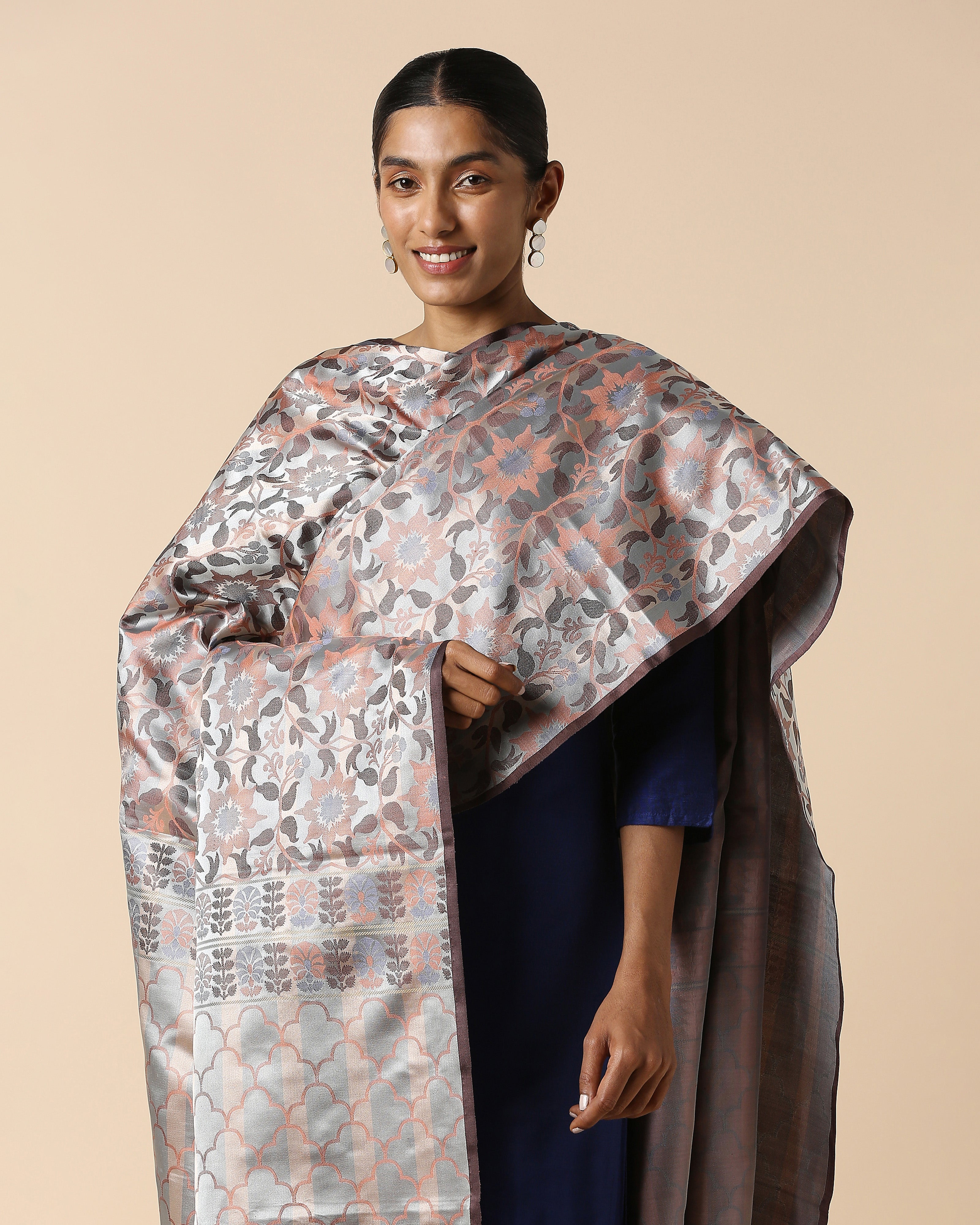Sarvani Banarasi Tanchoi Silk Dupatta