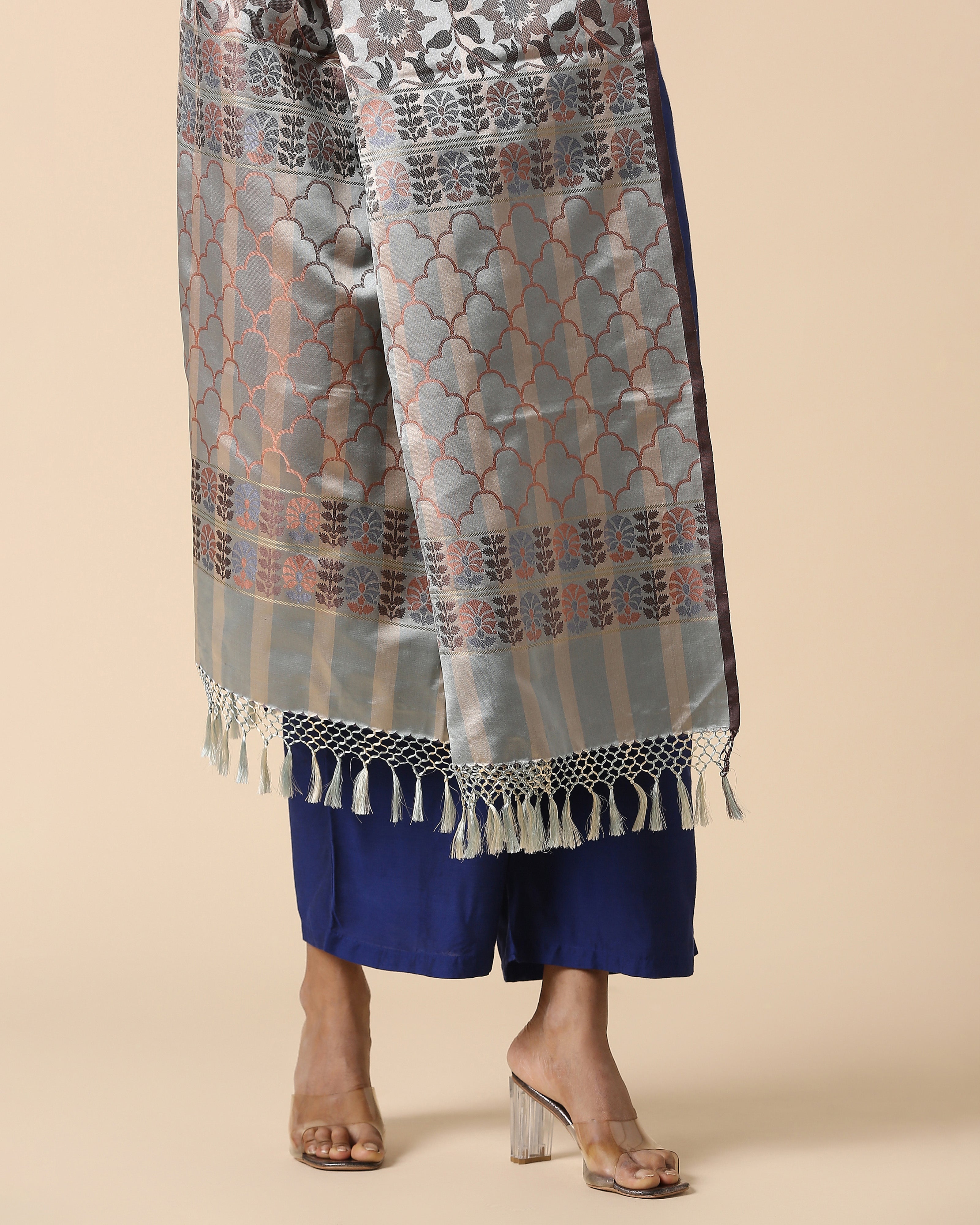 Sarvani Banarasi Tanchoi Silk Dupatta