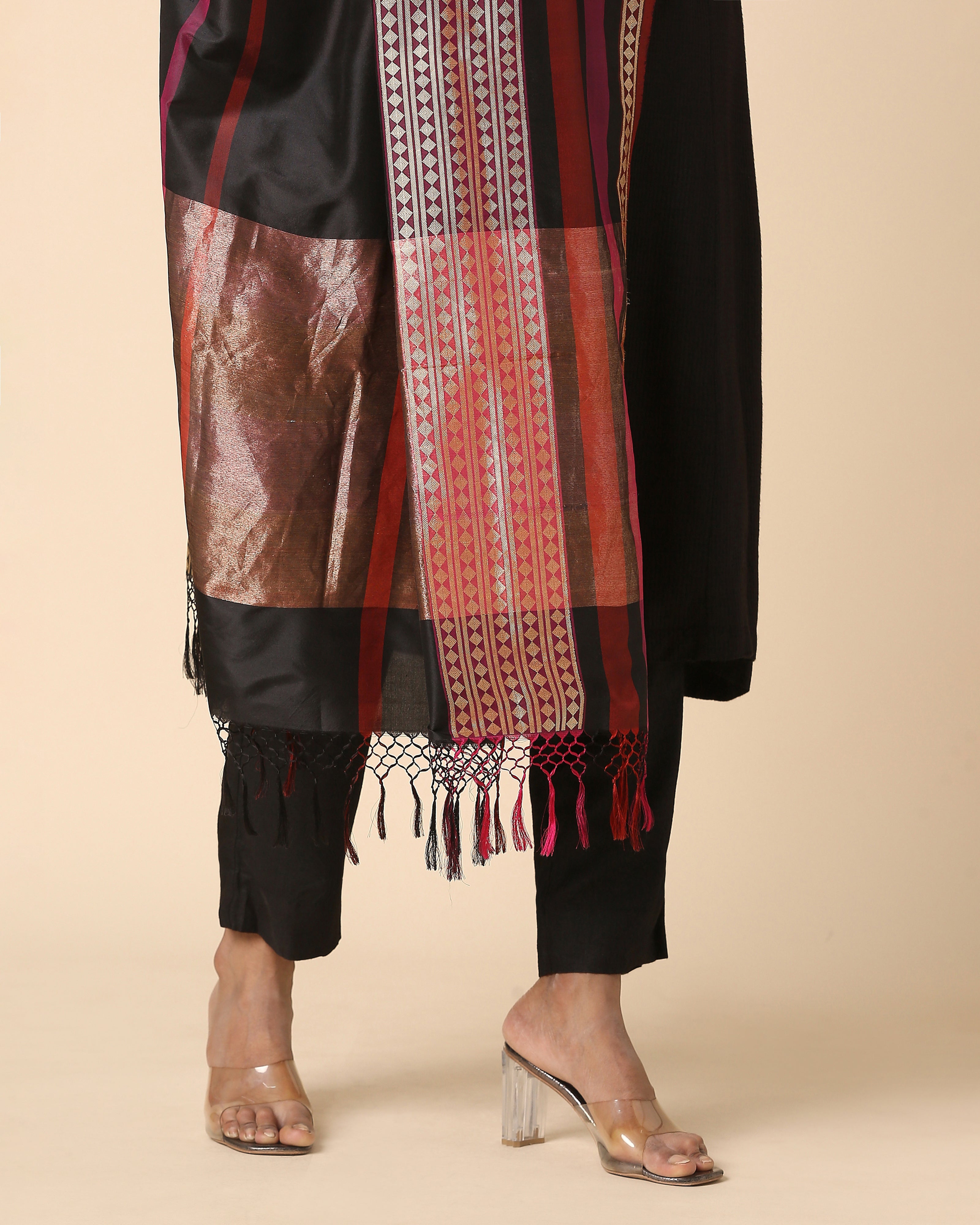 Marisha Banarasi Kadwa Silk Dupatta