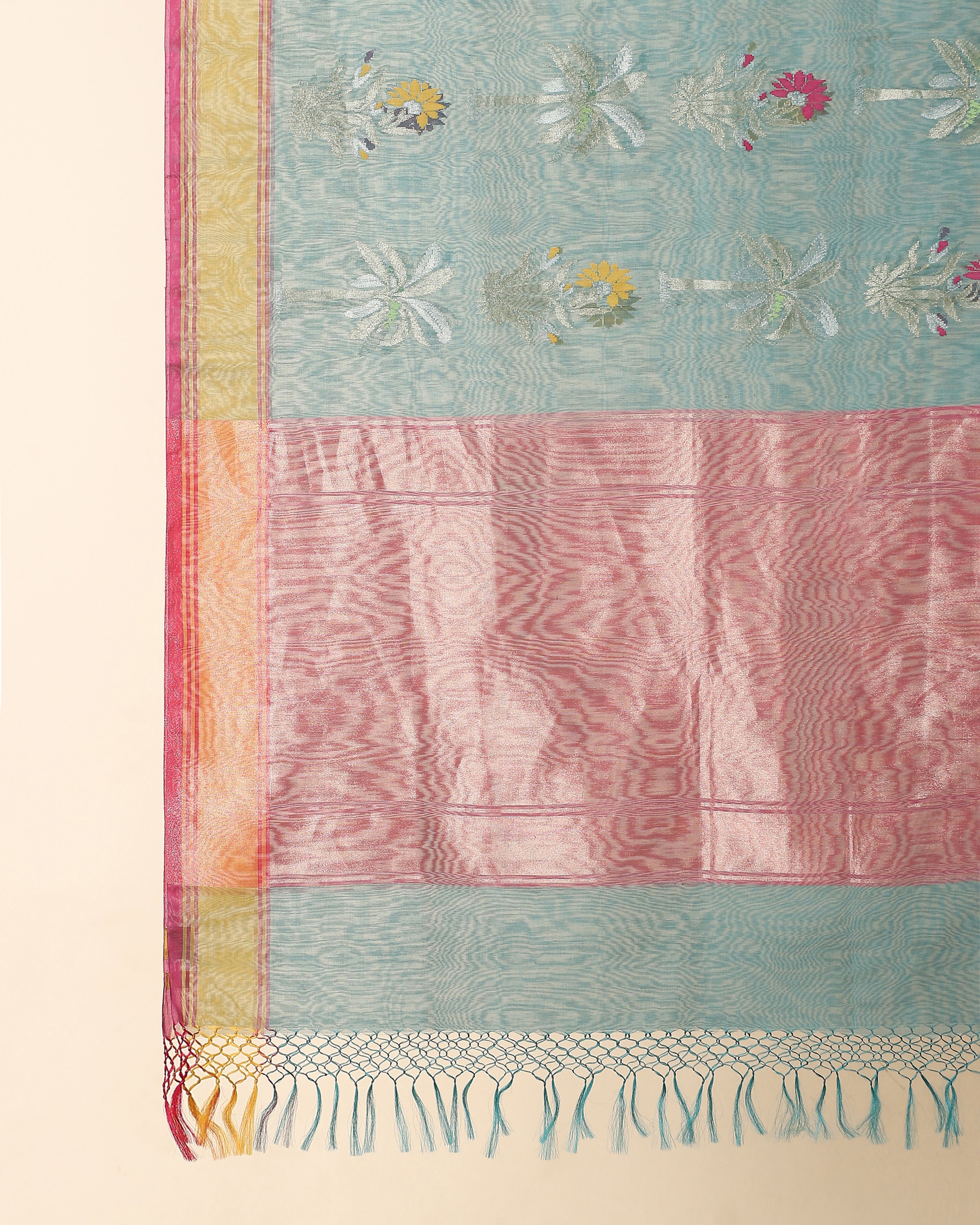 Reeha Banarasi Jamdani Silk Cotton Dupatta