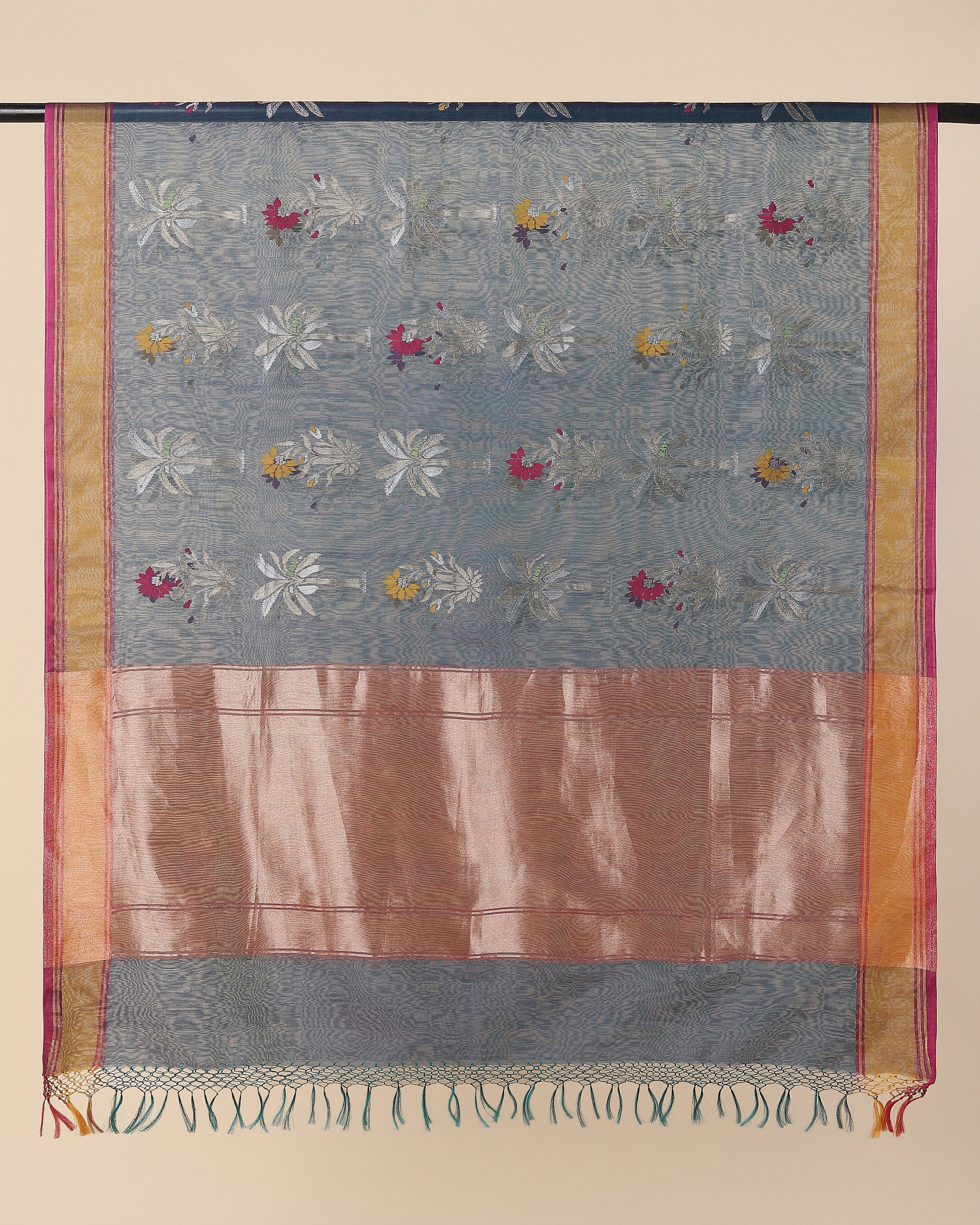 Reeha Banarasi Jamdani Silk Cotton Dupatta