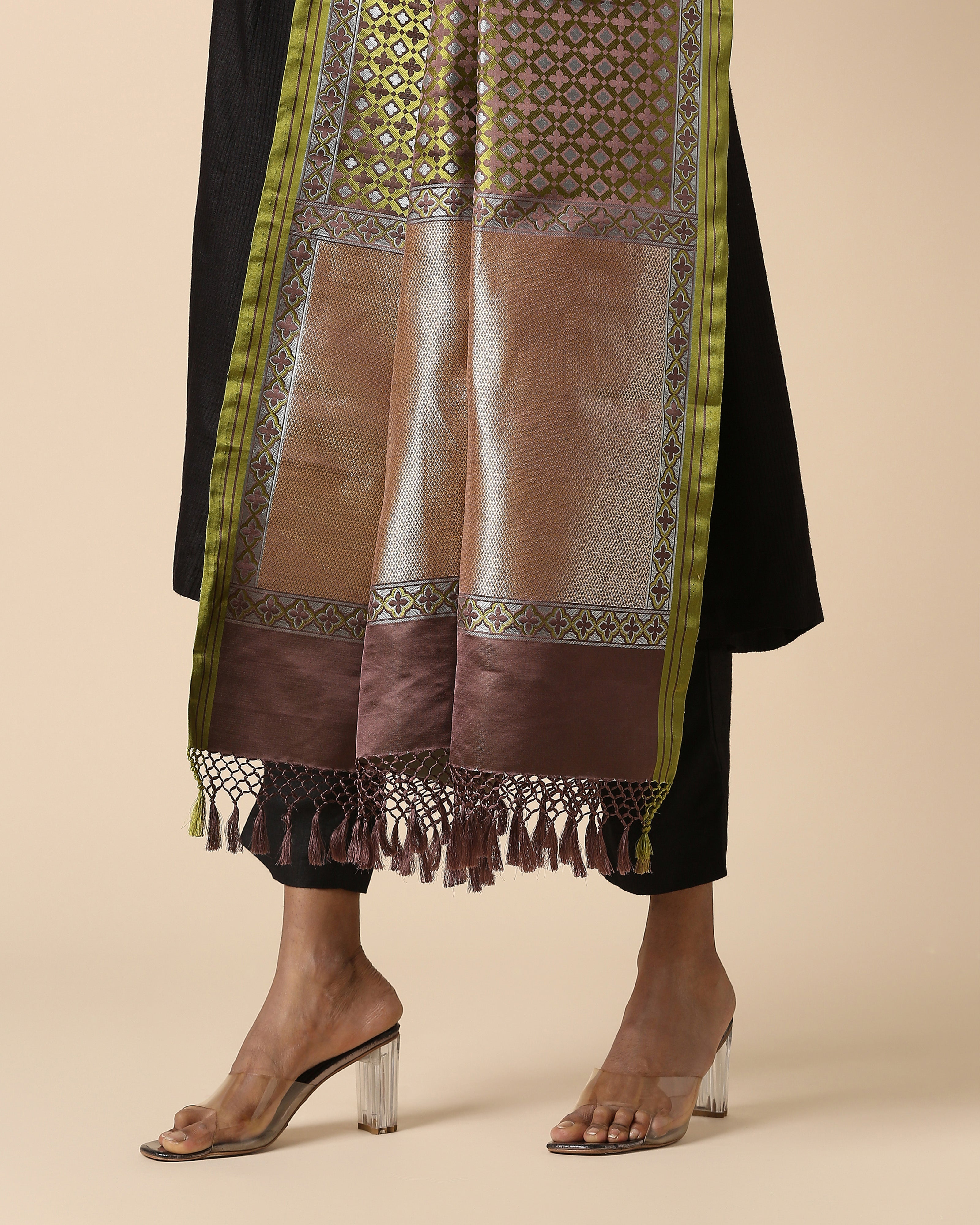 Sabah Banarasi Tanchoi Silk Dupatta